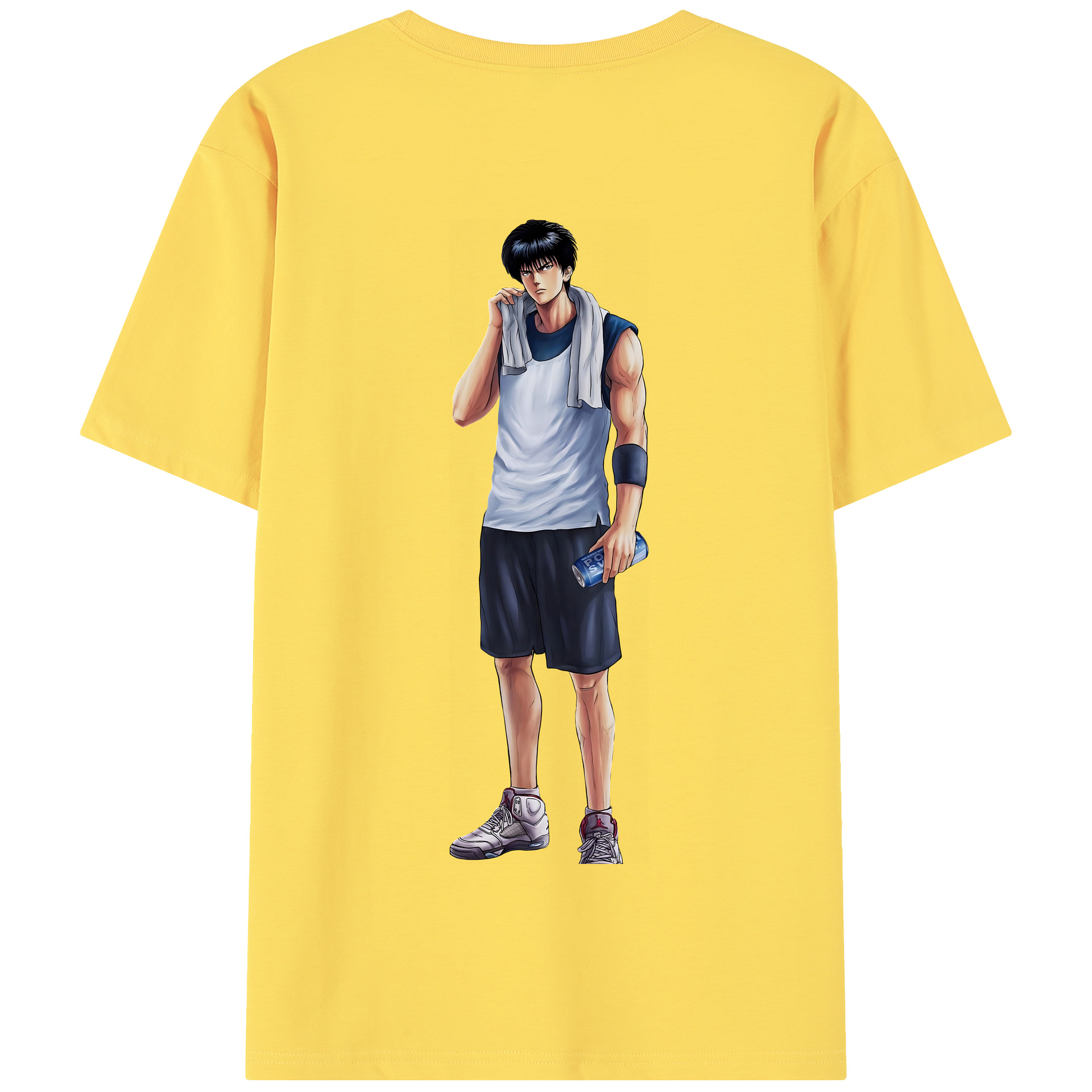 SLAM DUNK／スラムダンク 綿100％半袖Tシャツ（背面プリント）