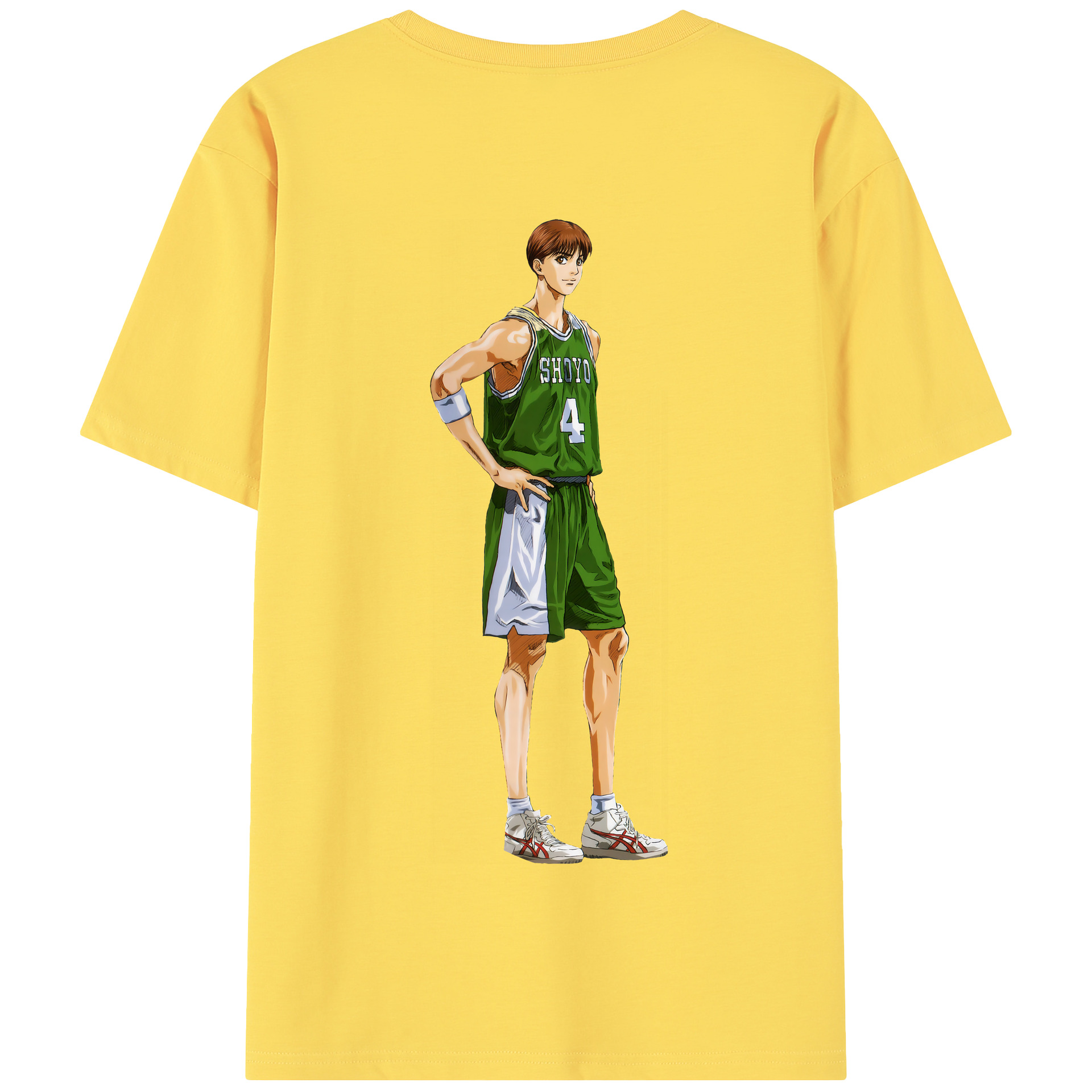 SLAM DUNK／スラムダンク 綿100％半袖Tシャツ（背面プリント）
