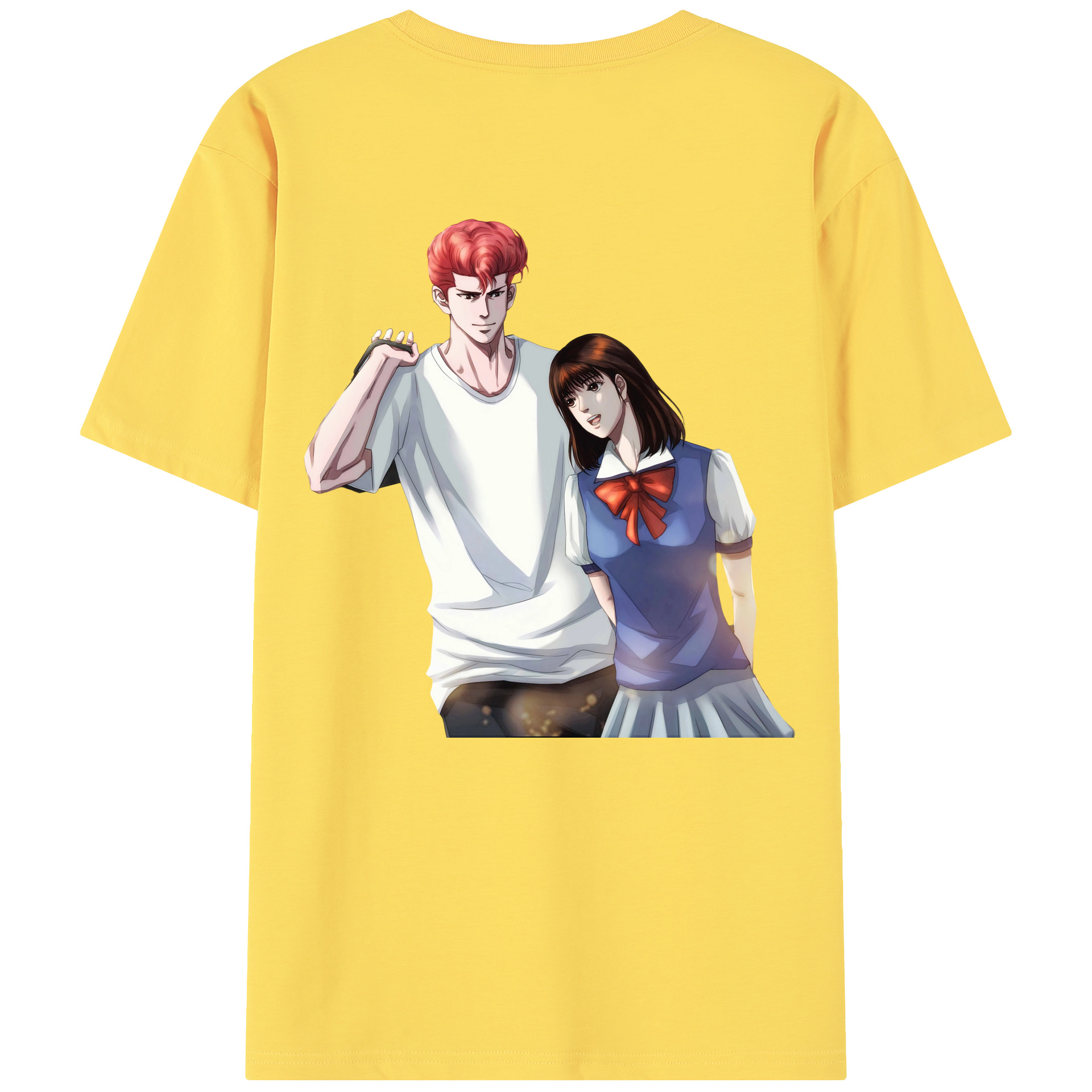 SLAM DUNK／スラムダンク 綿100％半袖Tシャツ（背面プリント）