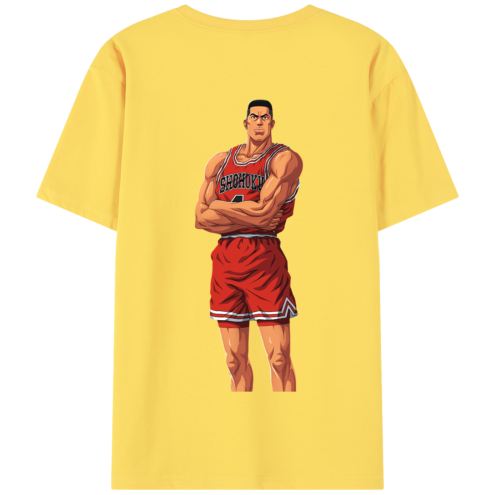 （画像用） SLAM DUNK／スラムダンク 綿100％半袖Tシャツ（背面プリント）
