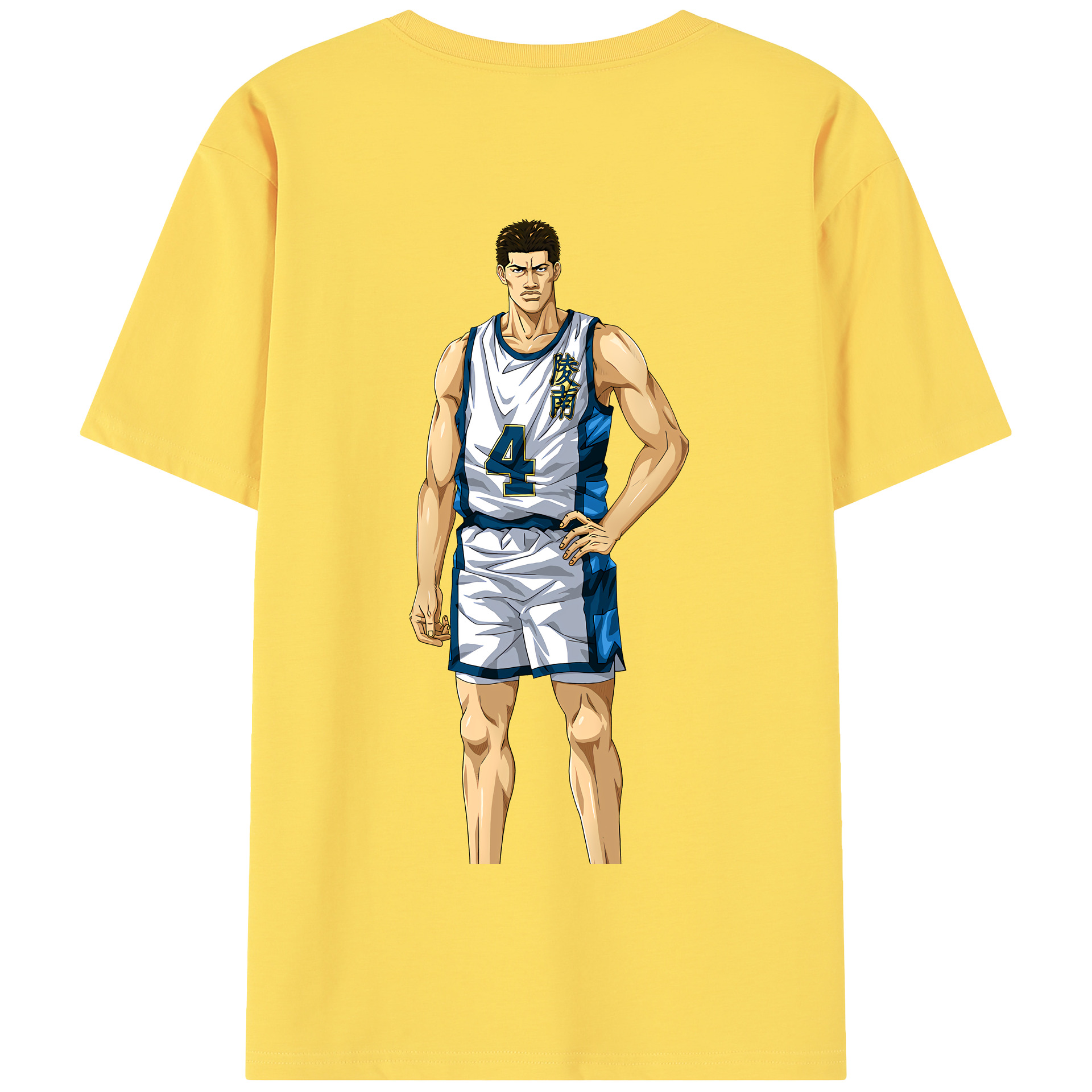 SLAM DUNK／スラムダンク 綿100％半袖Tシャツ（背面プリント）