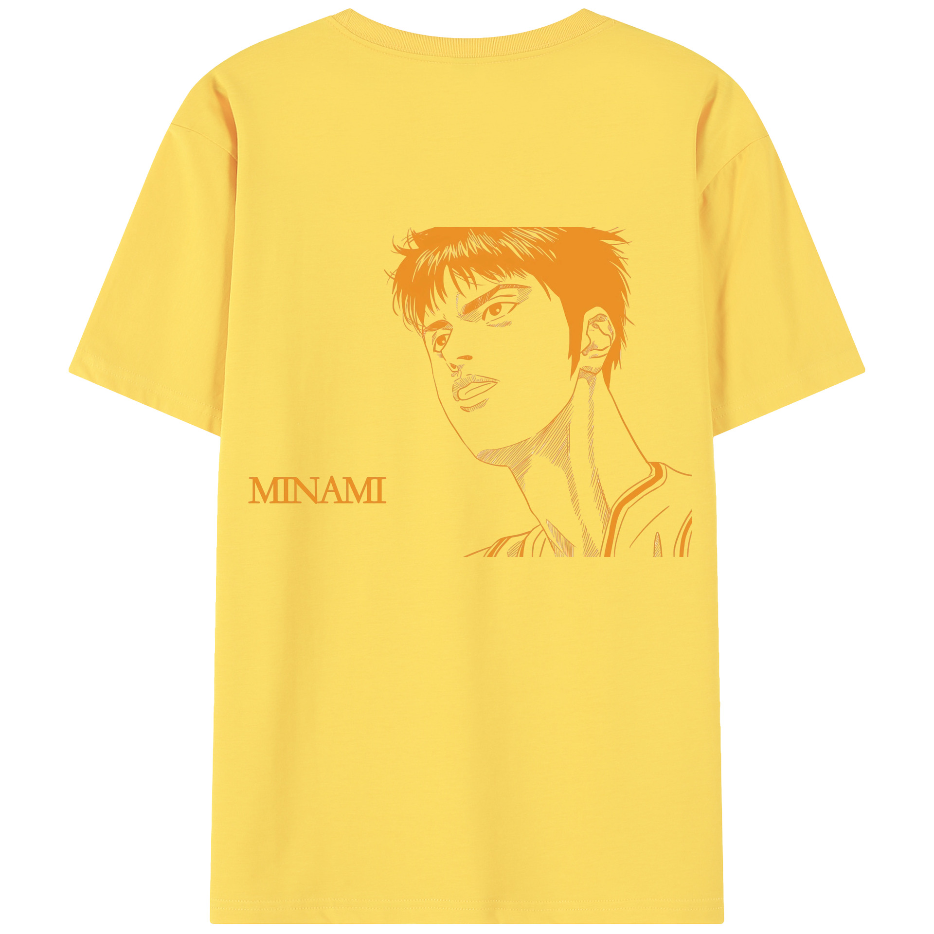 SLAM DUNK／スラムダンク 綿100％半袖Tシャツ（背面プリント）