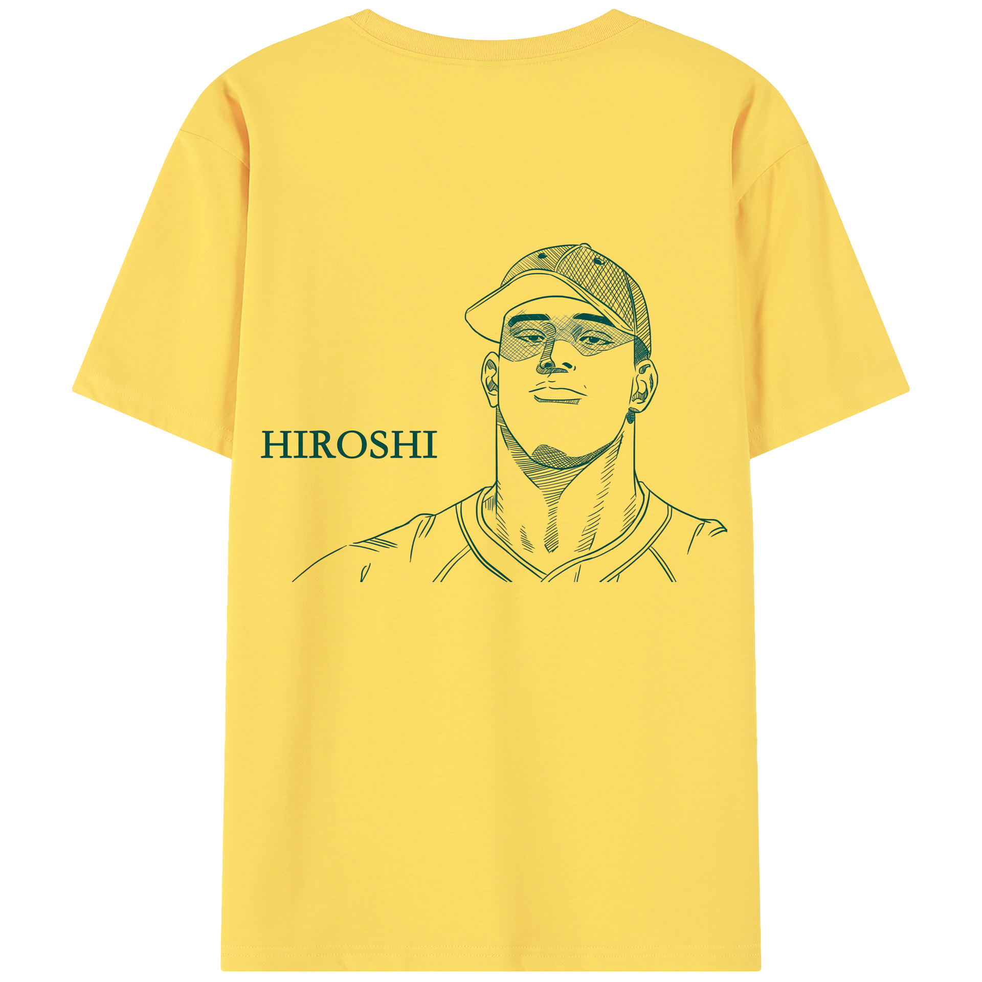 SLAM DUNK／スラムダンク 綿100％半袖Tシャツ（背面プリント）