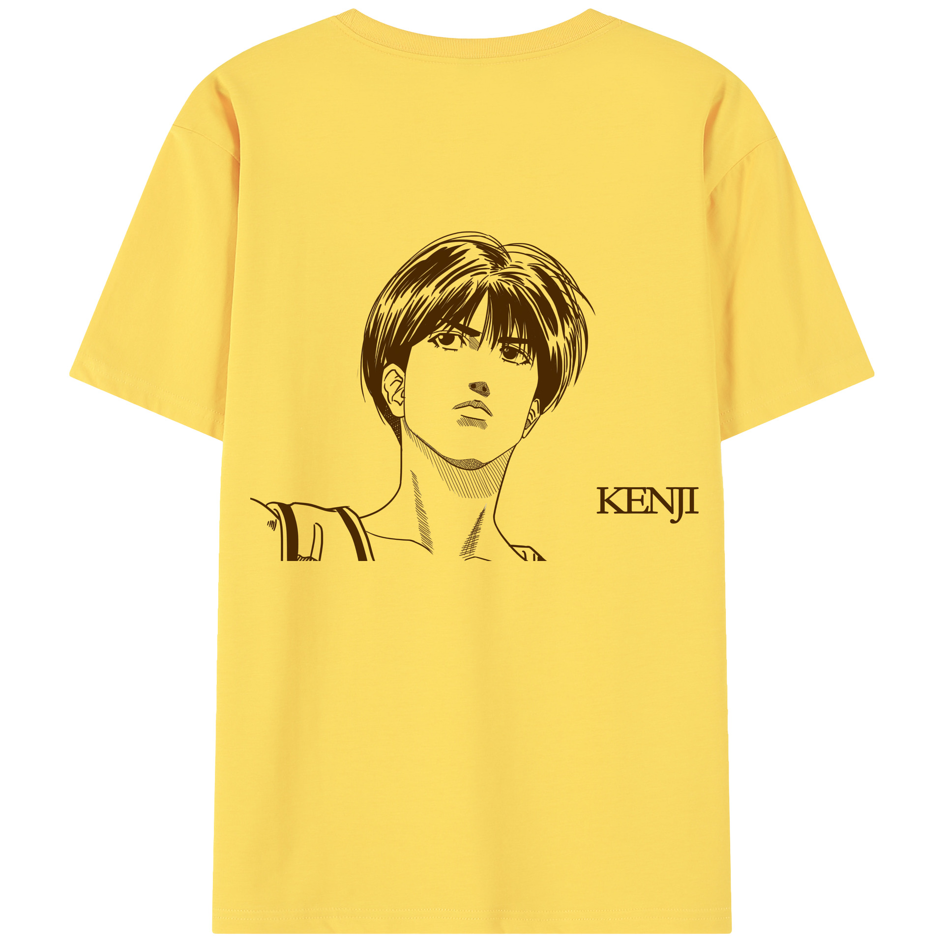 SLAM DUNK／スラムダンク 綿100％半袖Tシャツ（背面プリント）