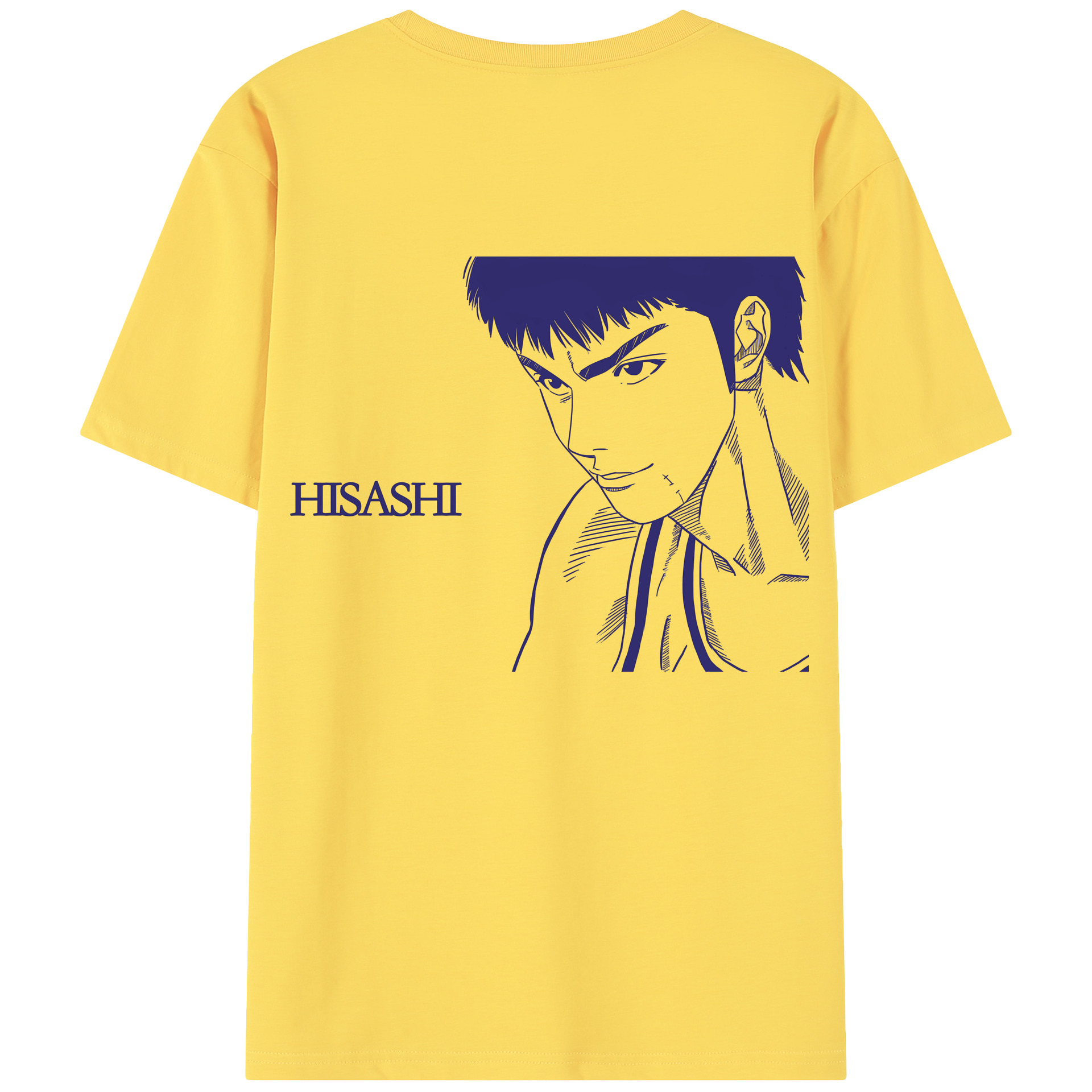 SLAM DUNK／スラムダンク 綿100％半袖Tシャツ（背面プリント）
