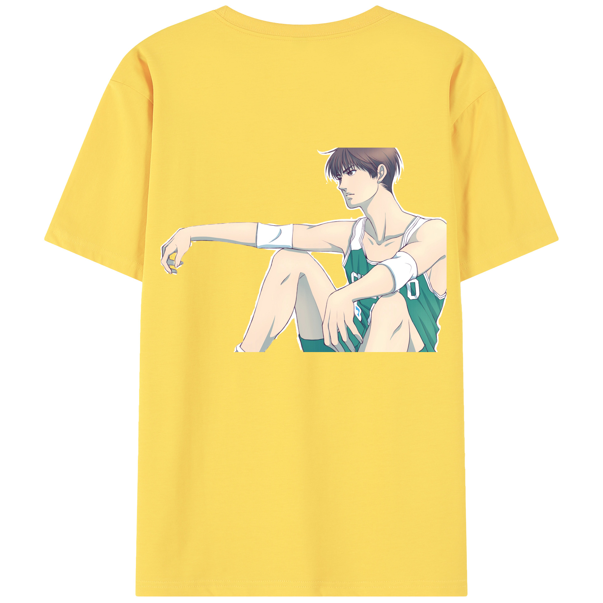 SLAM DUNK／スラムダンク 綿100％半袖Tシャツ（背面プリント）