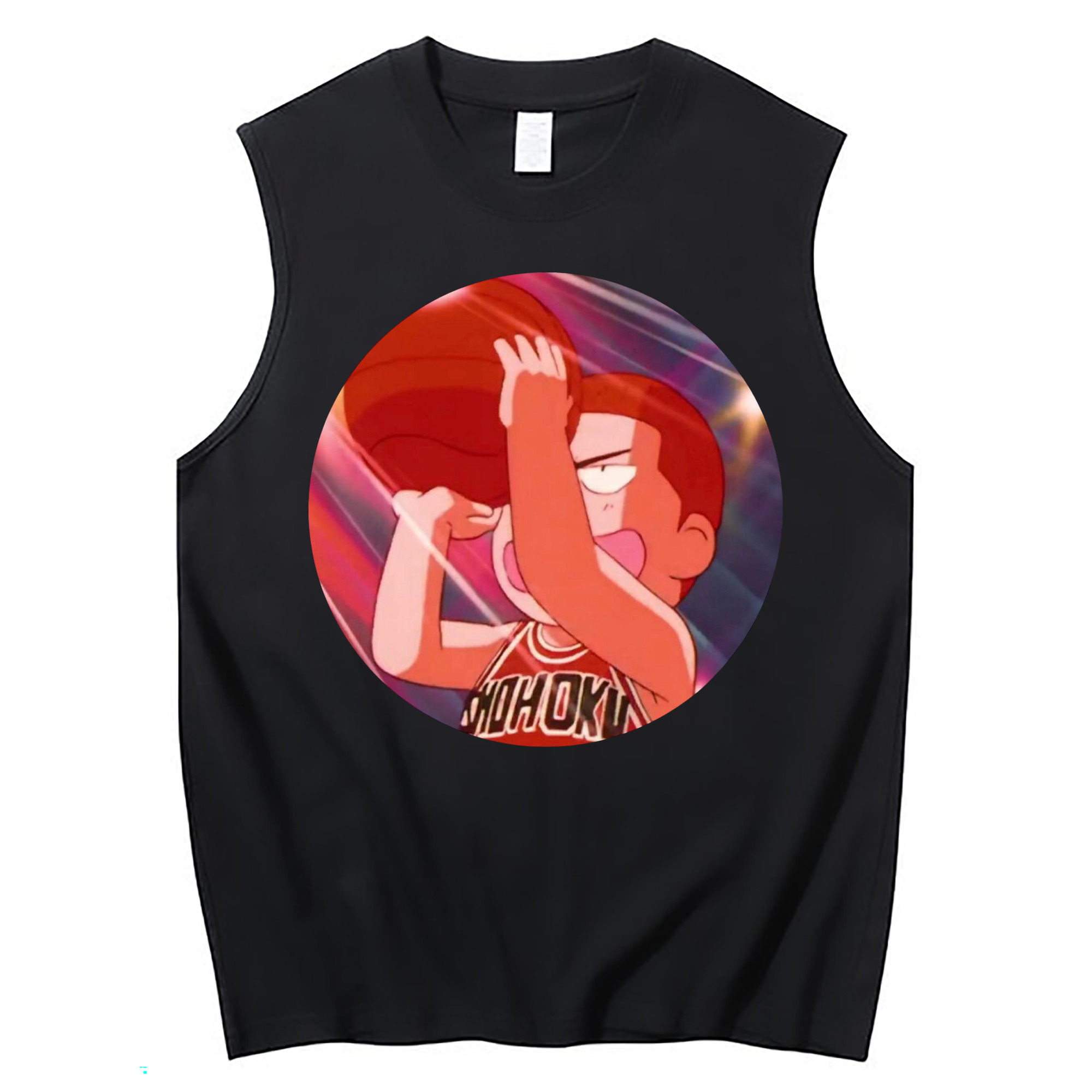 （画像用） SLAM DUNK／スラムダンク コットン100％タンクトップ（フロントプリント）