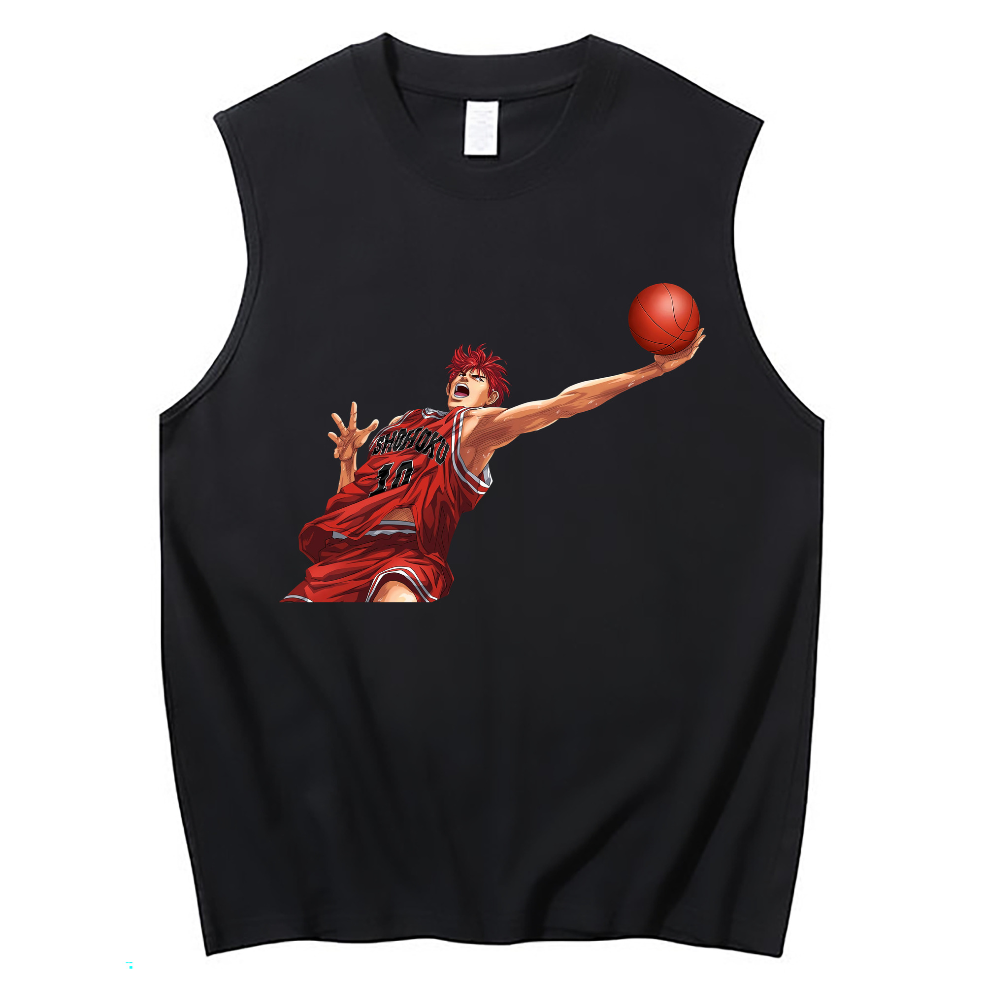 （画像用） SLAM DUNK／スラムダンク コットン100％タンクトップ（フロントプリント）