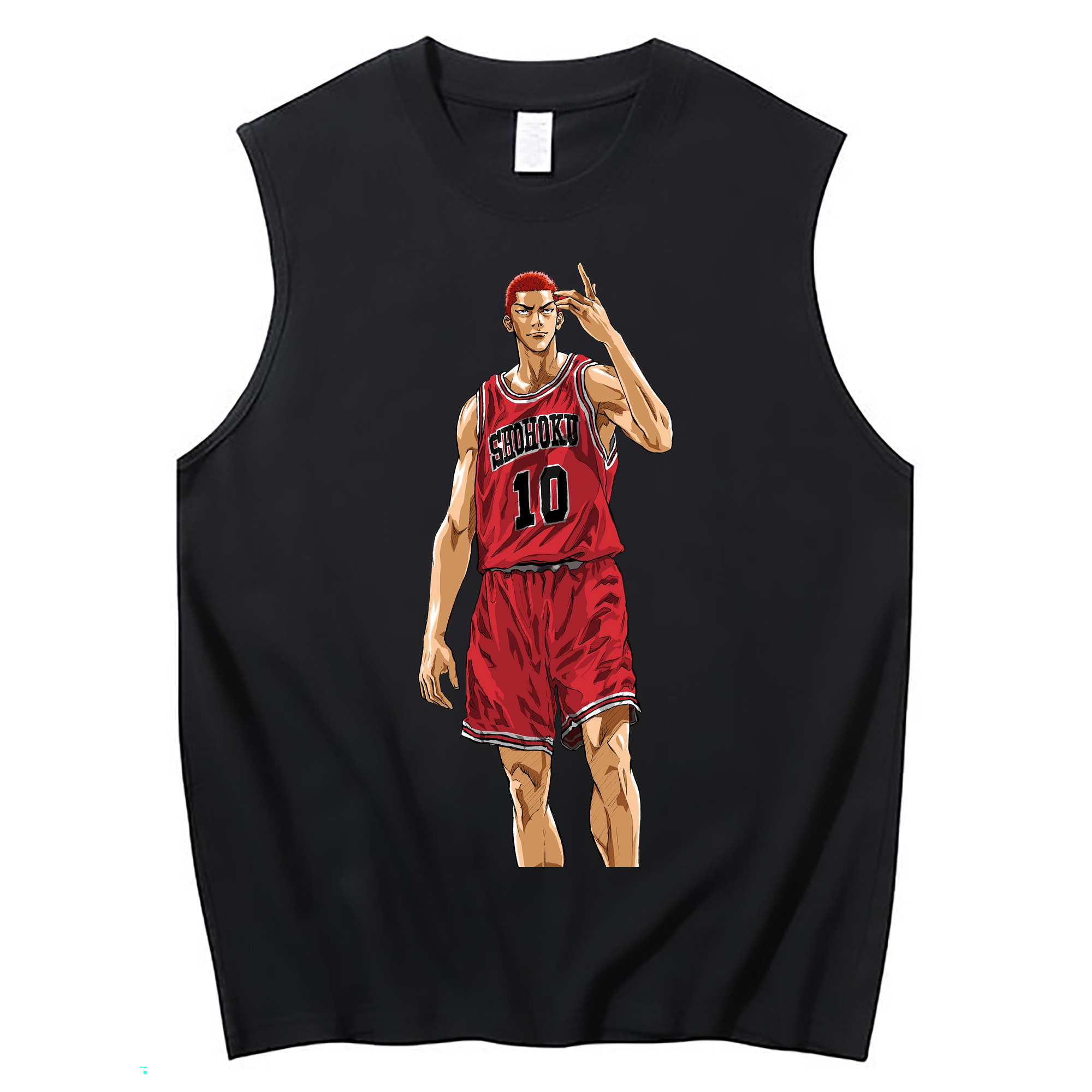 （画像用） SLAM DUNK／スラムダンク コットン100％タンクトップ（フロントプリント）