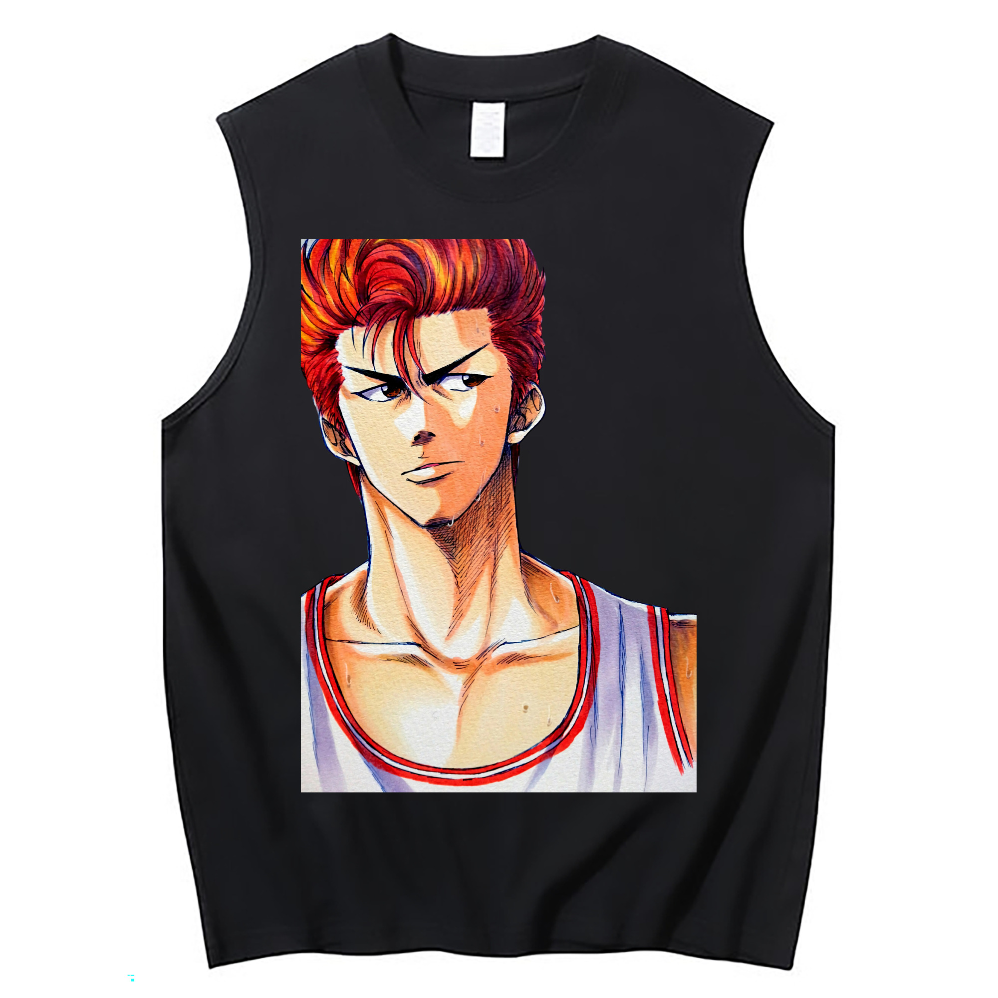 （画像用） SLAM DUNK／スラムダンク コットン100％タンクトップ（フロントプリント）