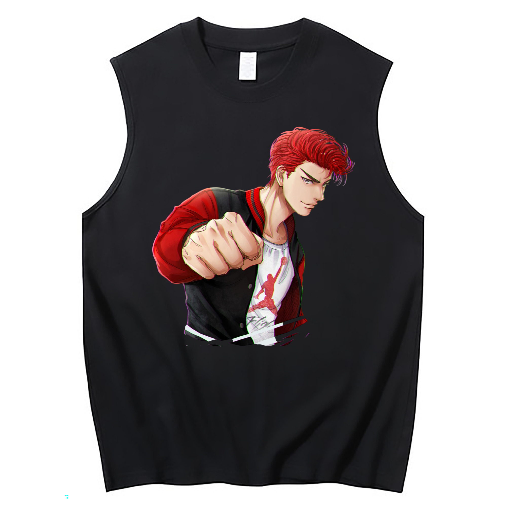 （画像用） SLAM DUNK／スラムダンク コットン100％タンクトップ（フロントプリント）
