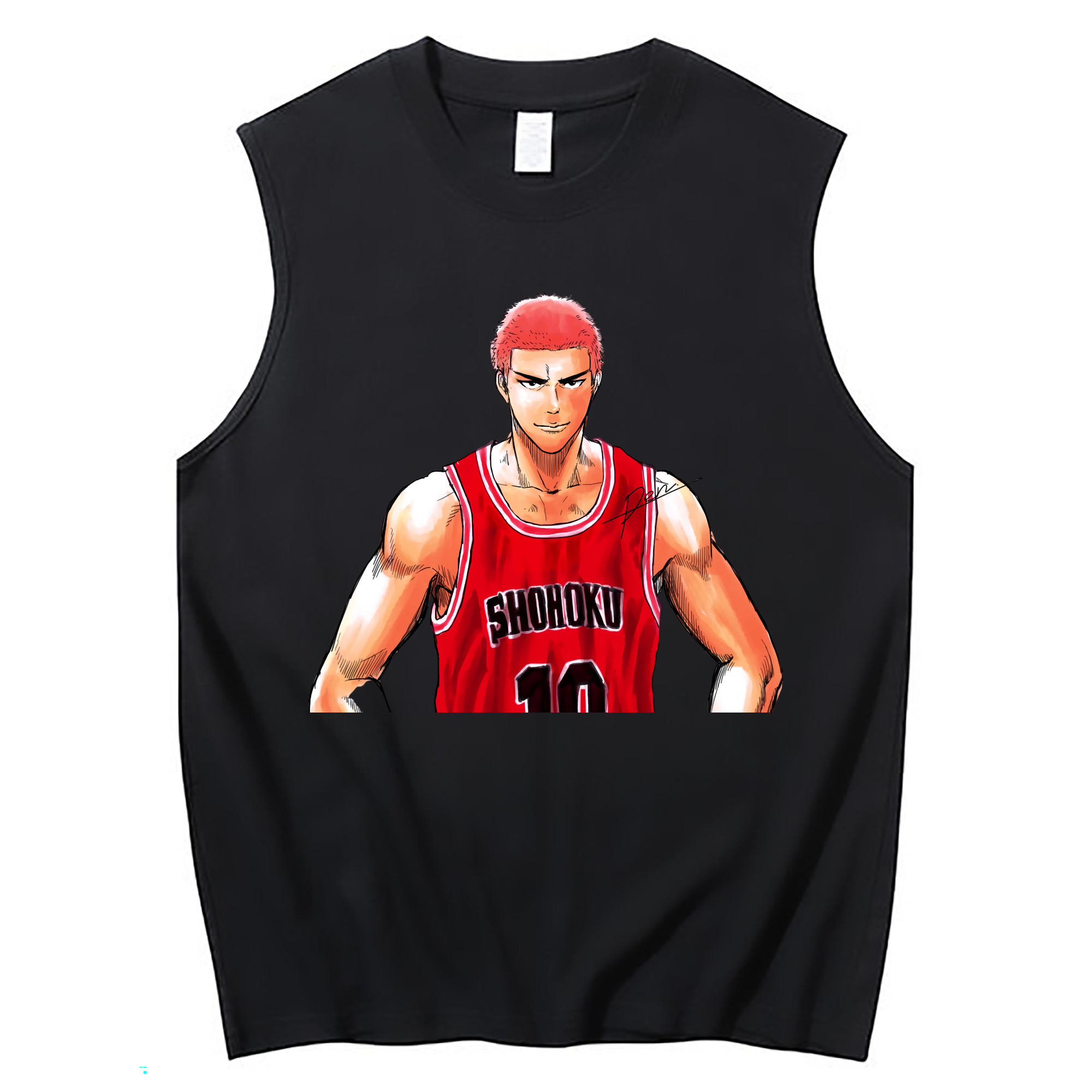 （画像用） SLAM DUNK／スラムダンク コットン100％タンクトップ（フロントプリント）