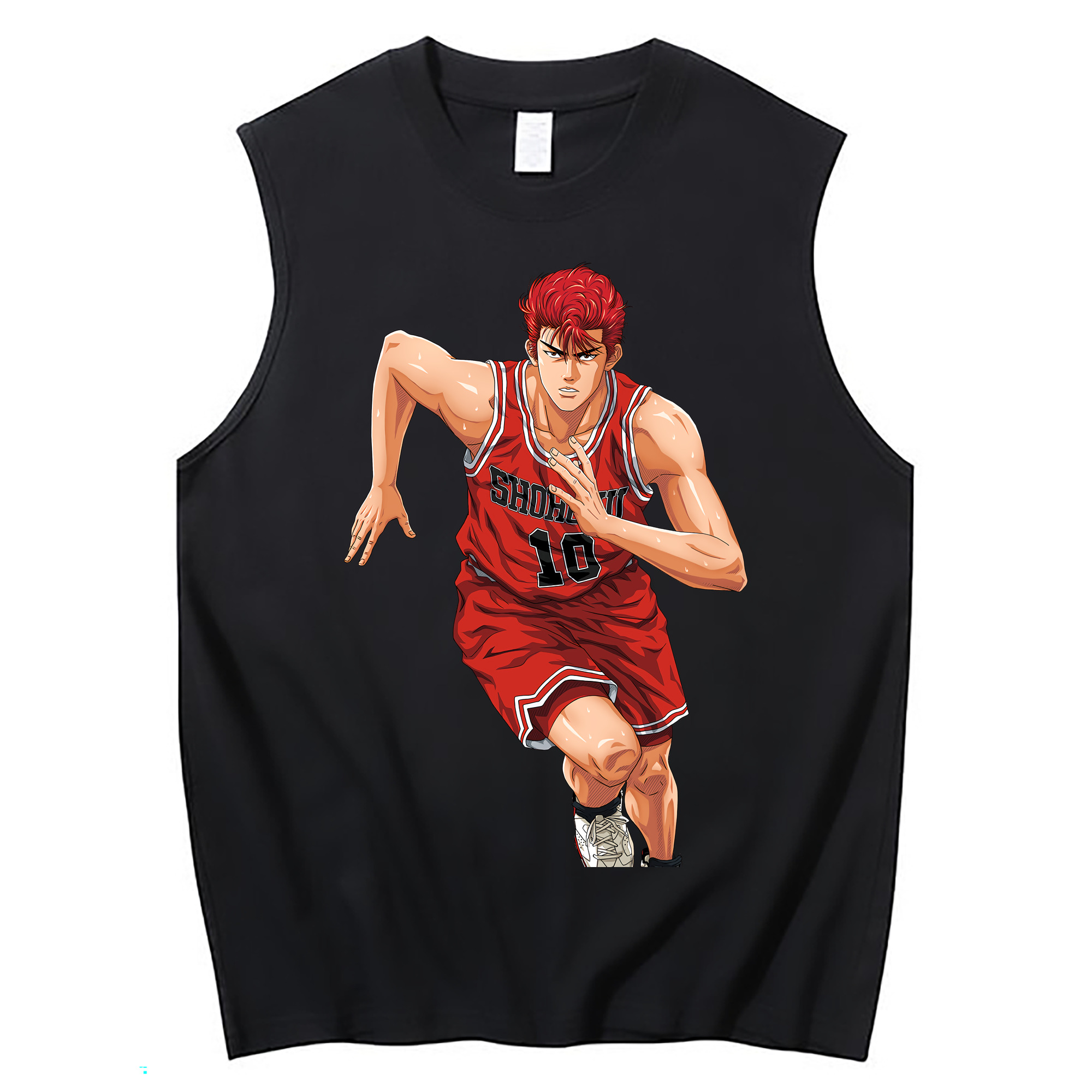 （画像用） SLAM DUNK／スラムダンク コットン100％タンクトップ（フロントプリント）