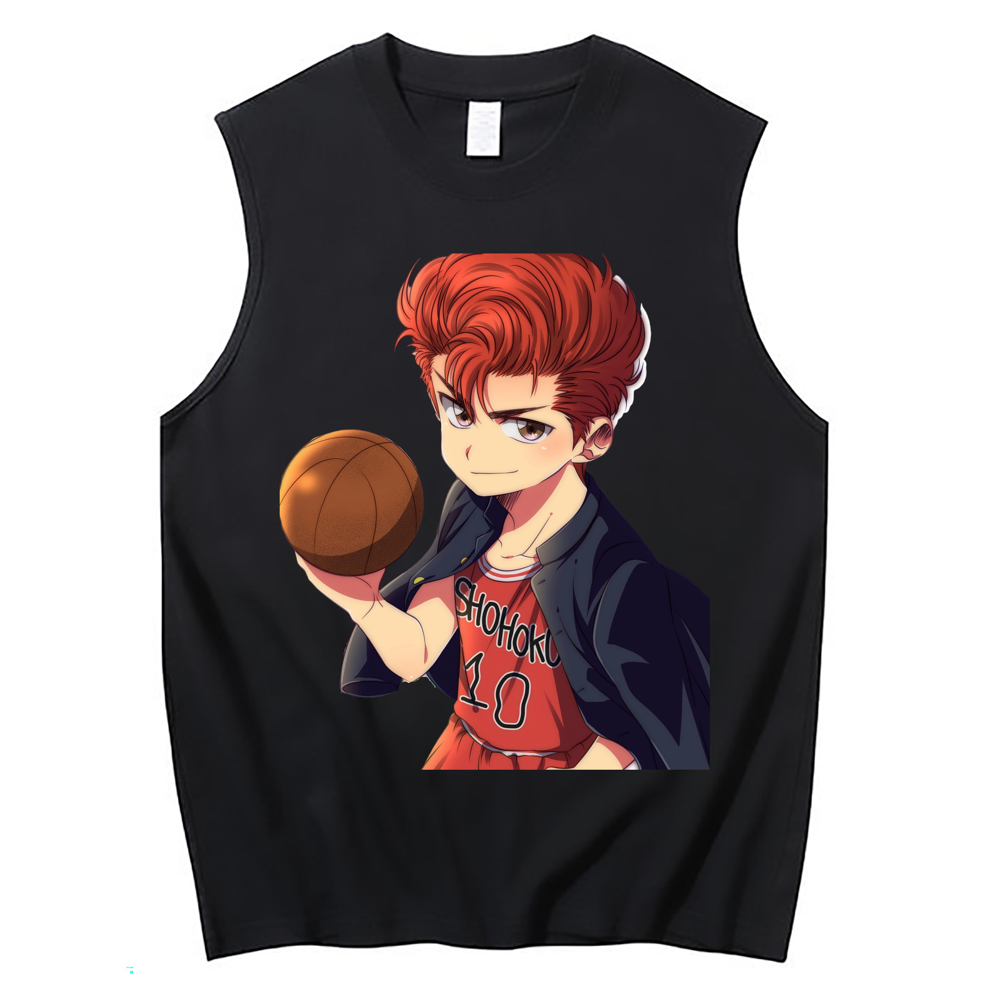 （画像用） SLAM DUNK／スラムダンク コットン100％タンクトップ（フロントプリント）