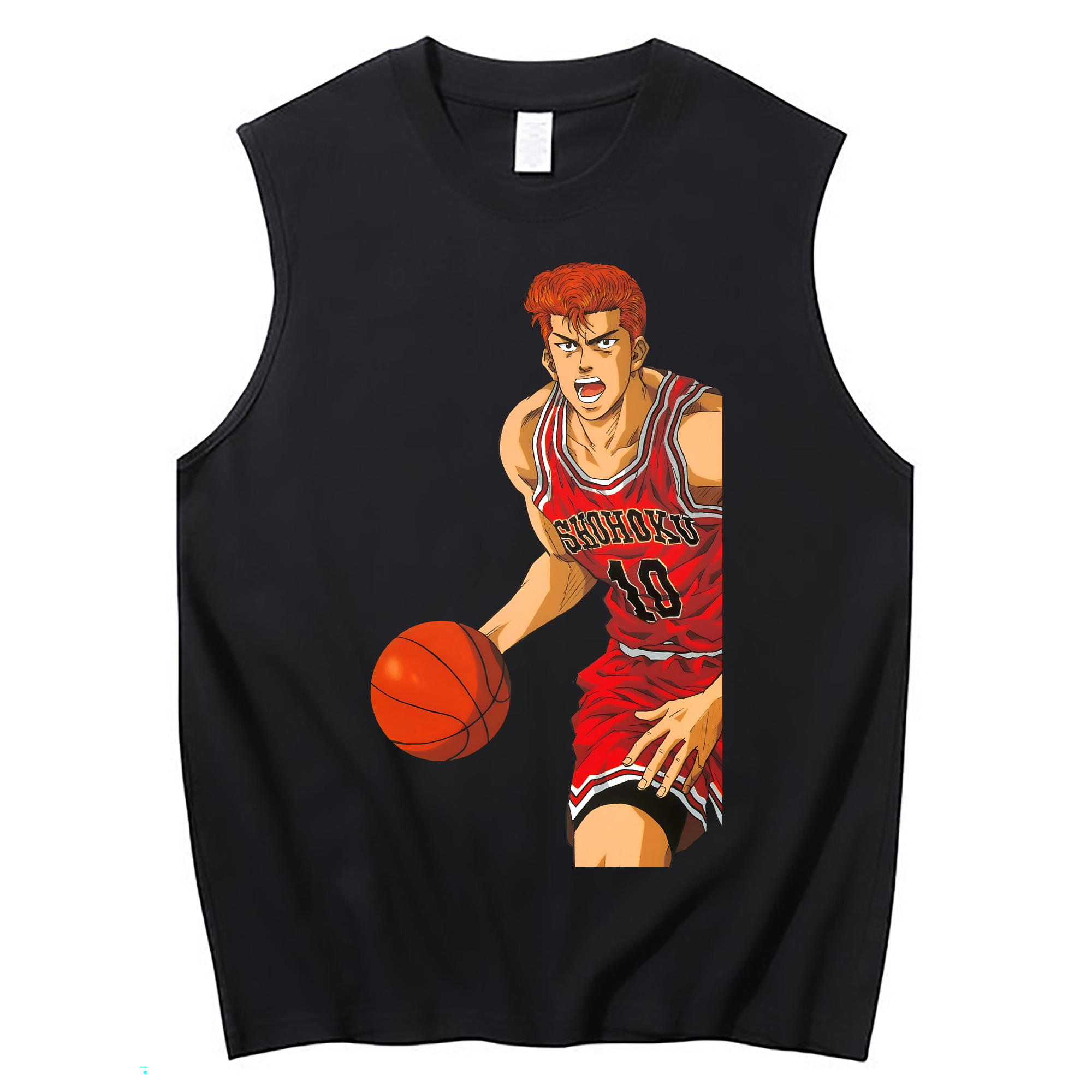（画像用） SLAM DUNK／スラムダンク コットン100％タンクトップ（フロントプリント）
