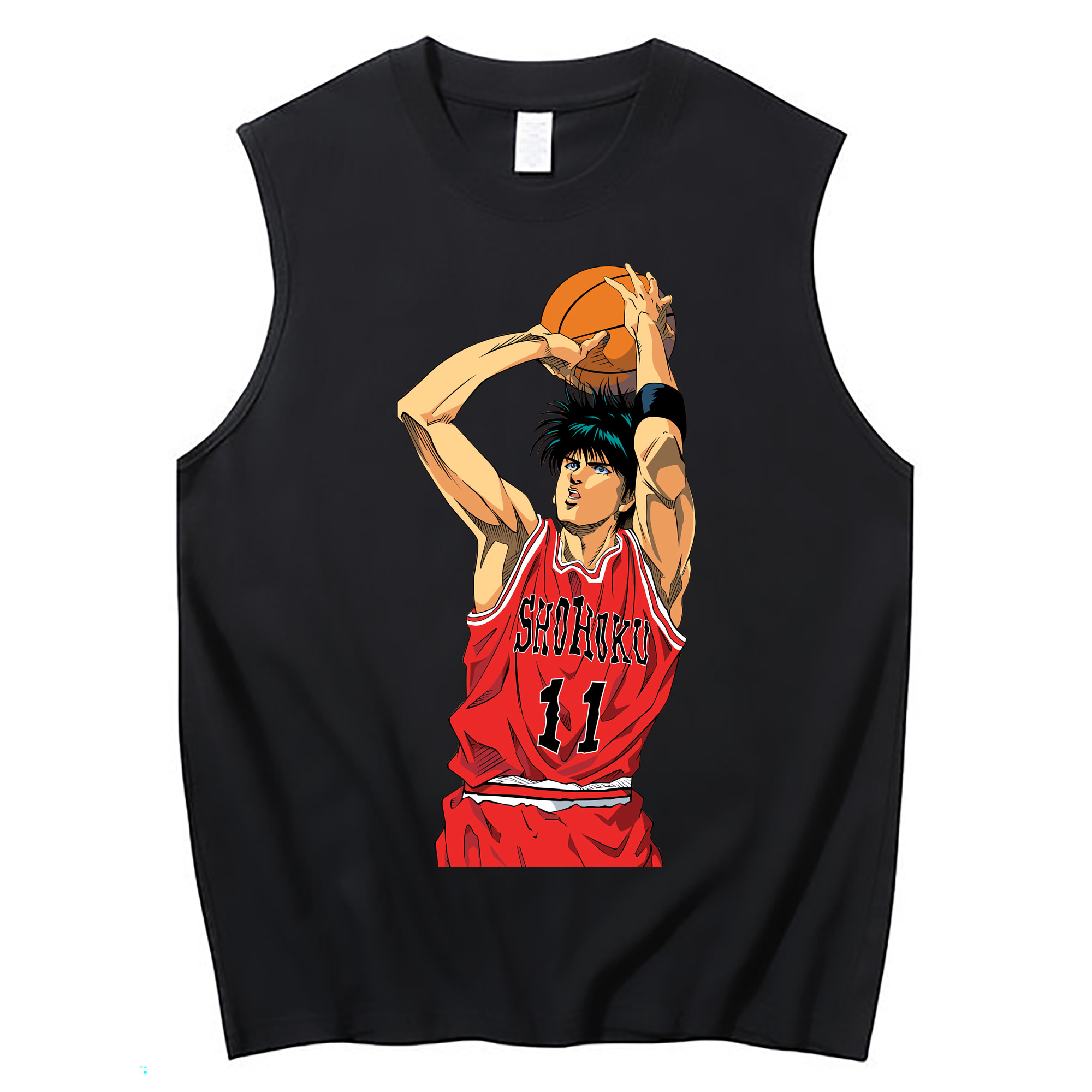 （画像用） SLAM DUNK／スラムダンク コットン100％タンクトップ（フロントプリント）