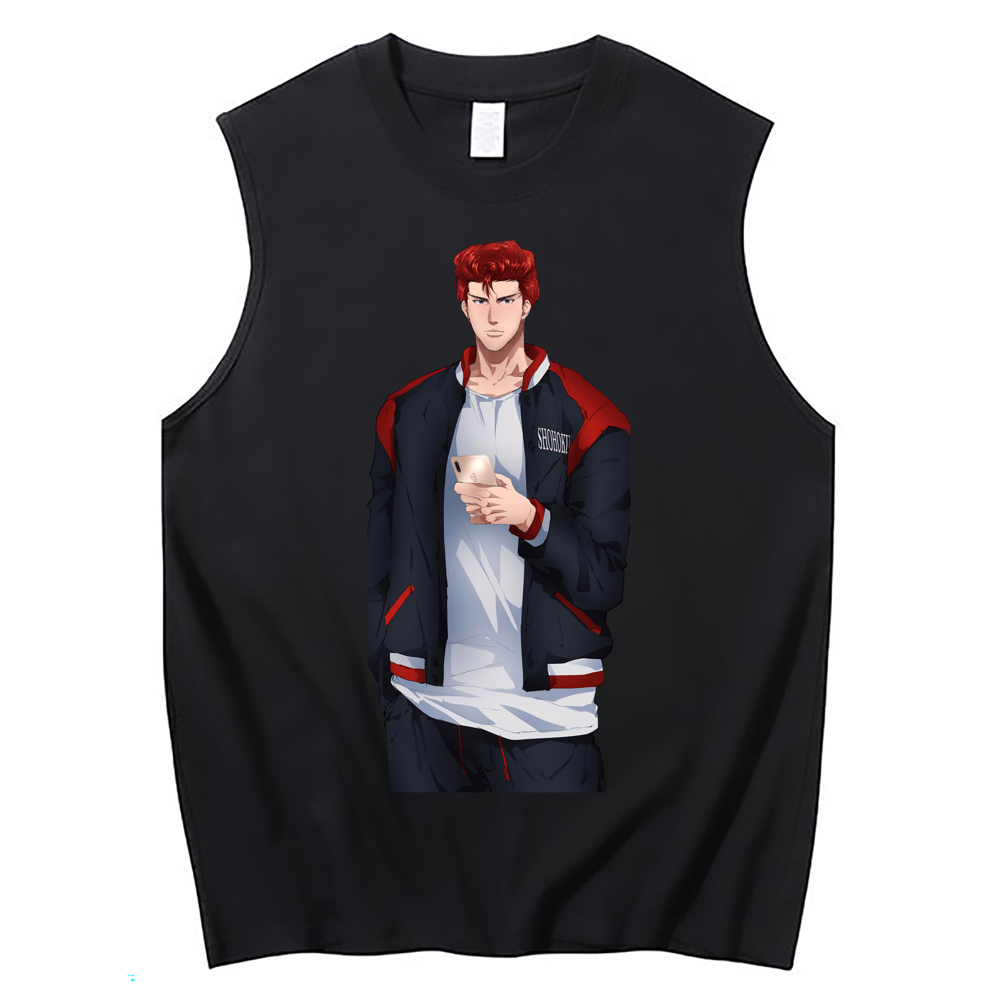 （画像用） SLAM DUNK／スラムダンク コットン100％タンクトップ（フロントプリント）