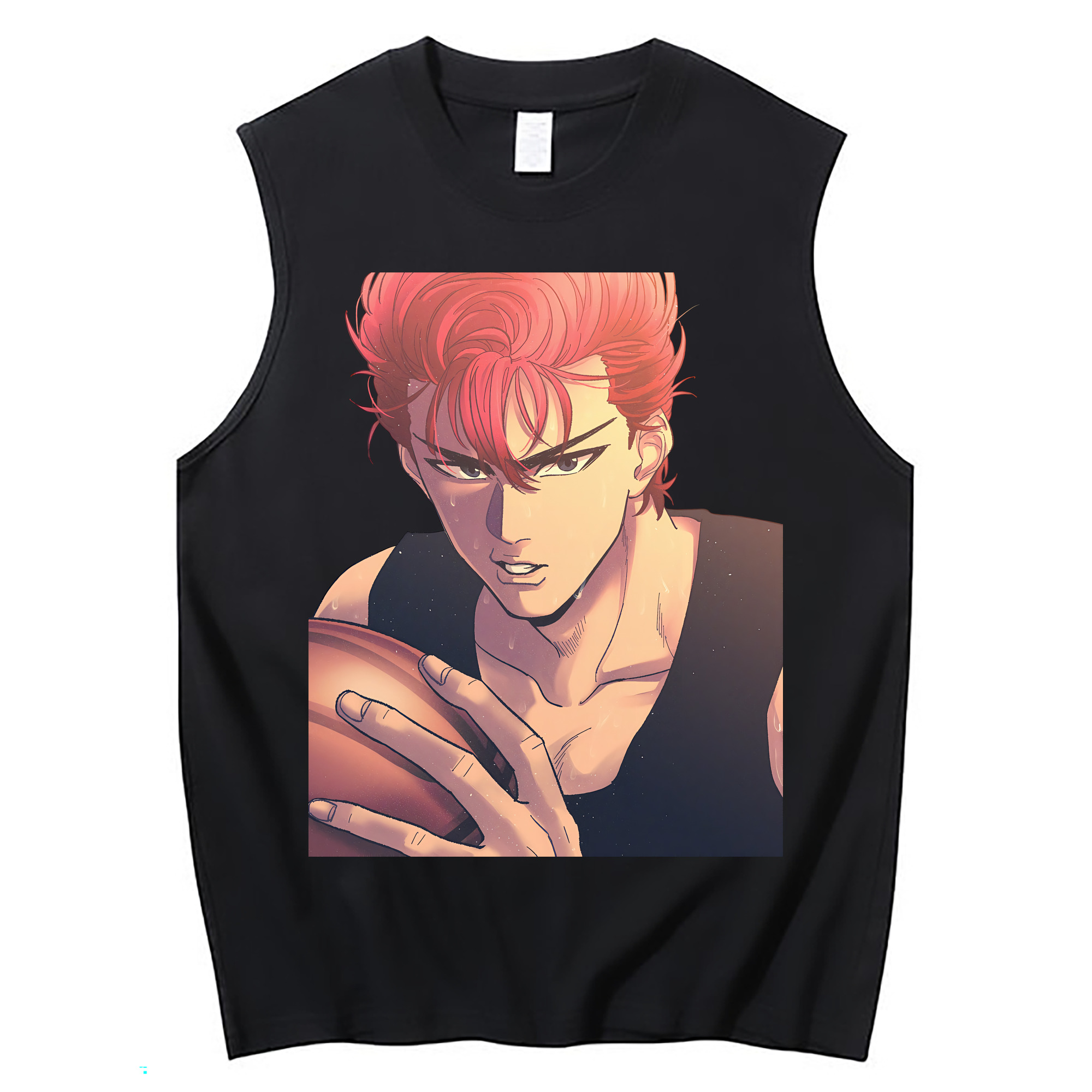 （画像用） SLAM DUNK／スラムダンク コットン100％タンクトップ（フロントプリント）