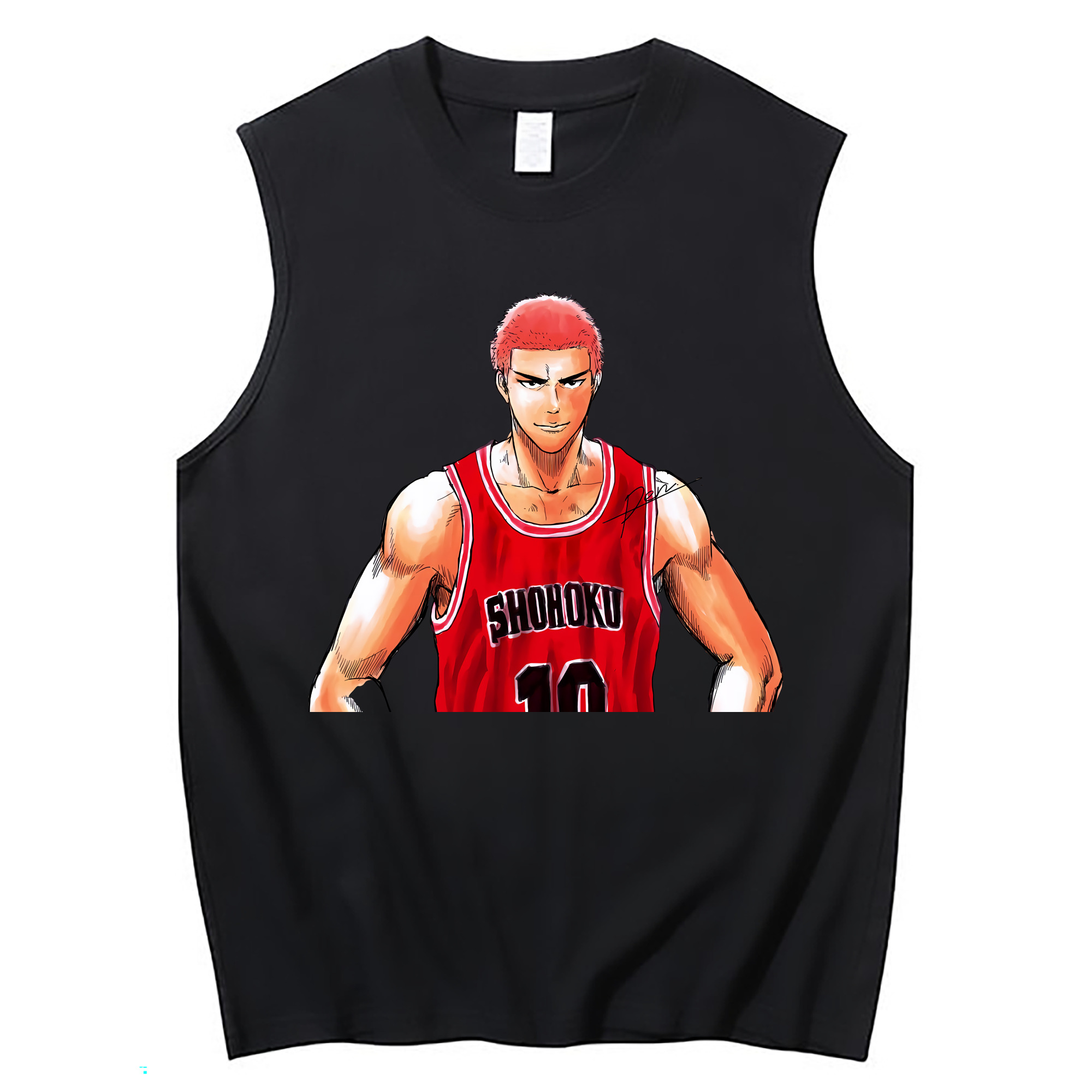 （画像用） SLAM DUNK／スラムダンク コットン100％タンクトップ（フロントプリント）