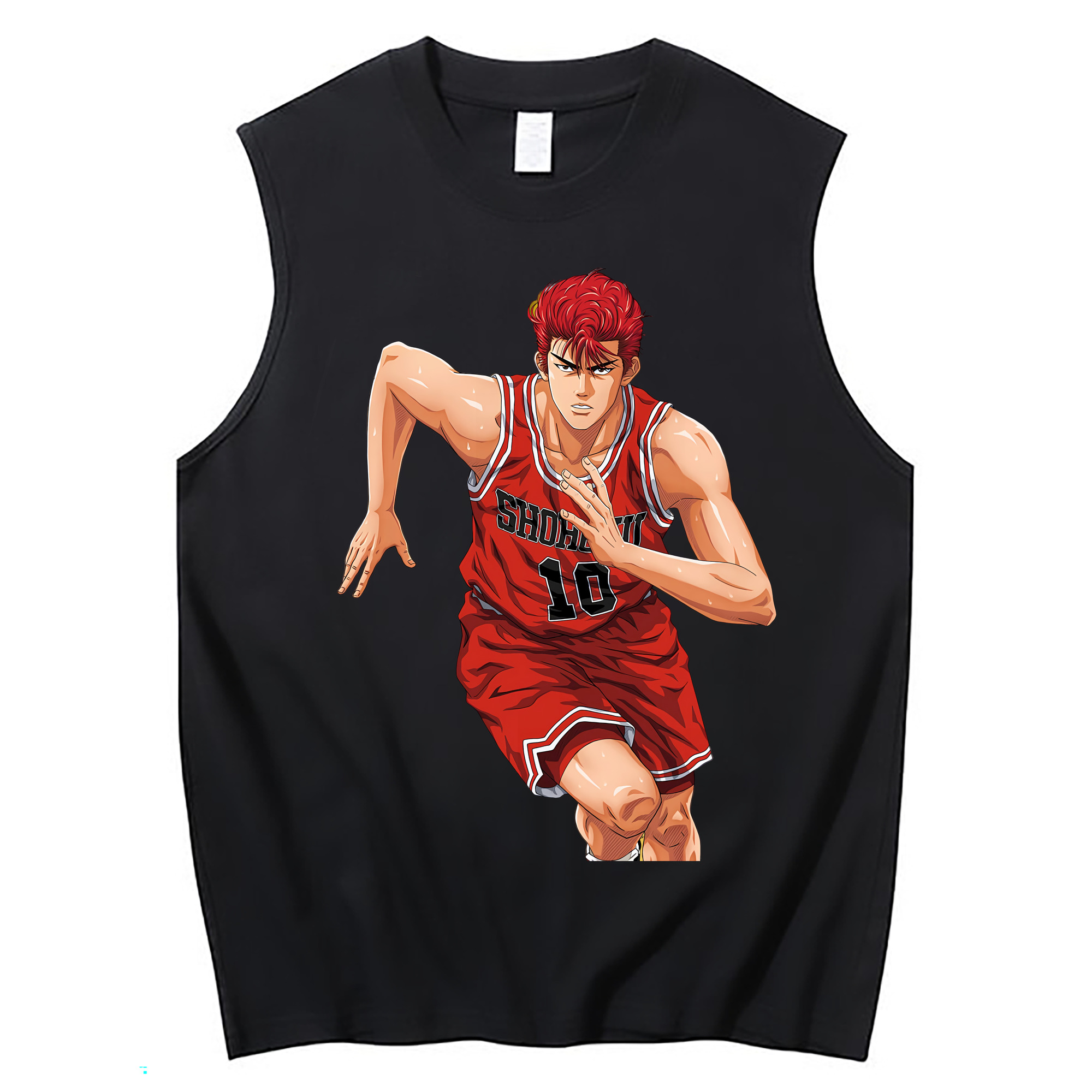 （画像用） SLAM DUNK／スラムダンク コットン100％タンクトップ（フロントプリント）