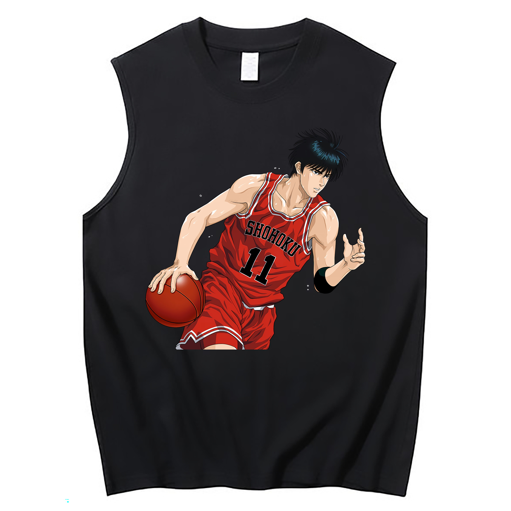 （画像用） SLAM DUNK／スラムダンク コットン100％タンクトップ（フロントプリント）