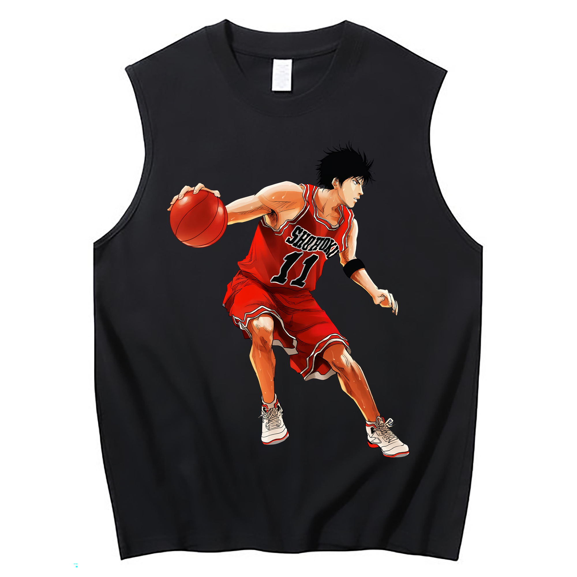 （画像用） SLAM DUNK／スラムダンク コットン100％タンクトップ（フロントプリント）