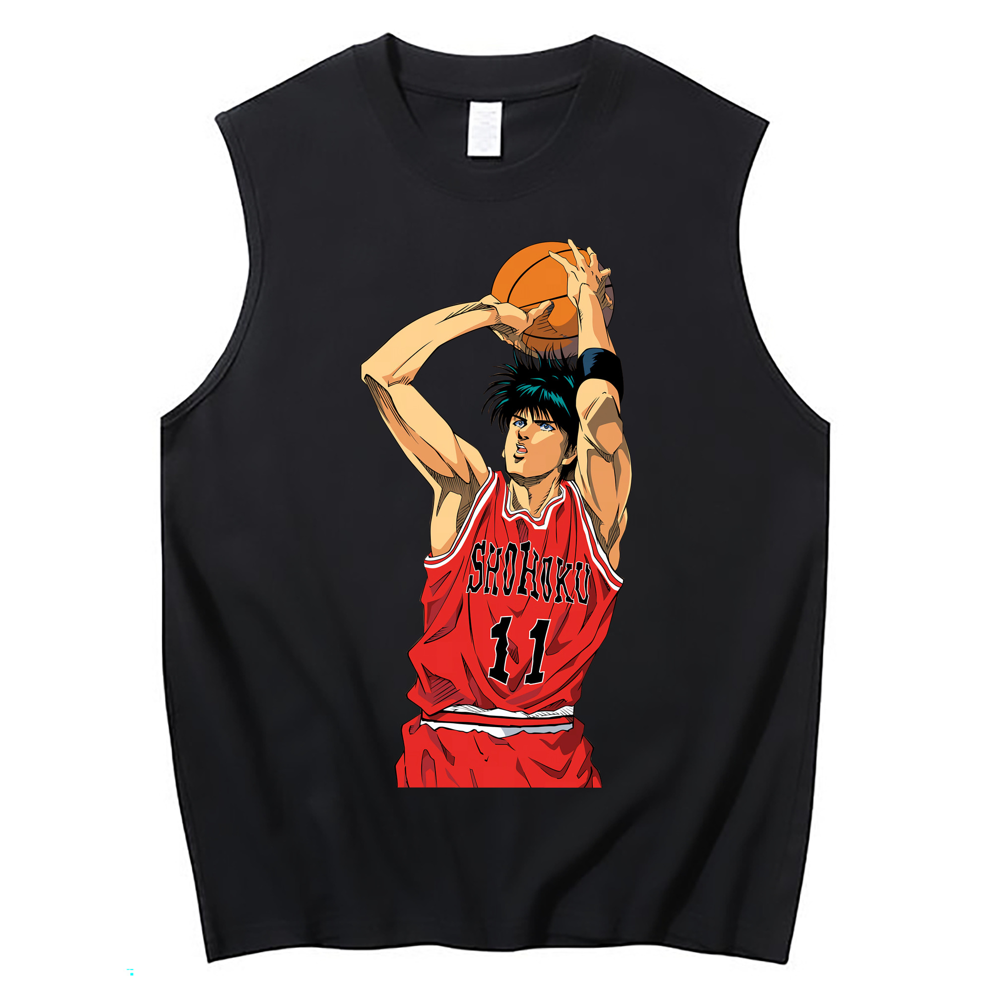 （画像用） SLAM DUNK／スラムダンク コットン100％タンクトップ（フロントプリント）