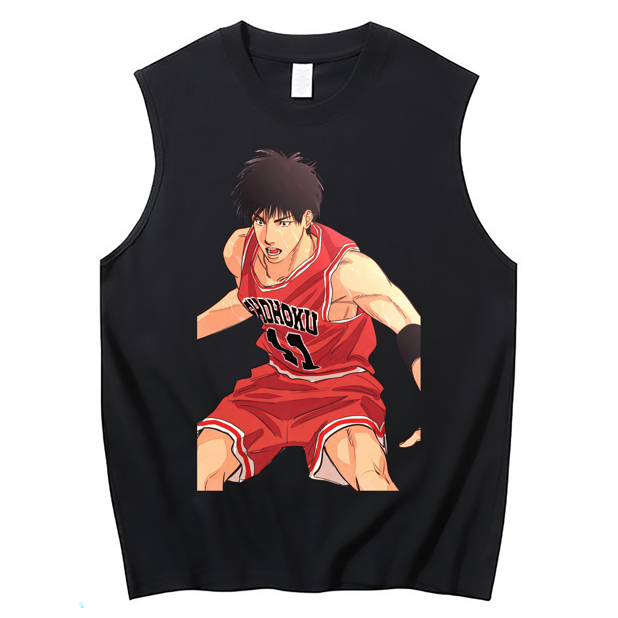 （画像用） SLAM DUNK／スラムダンク コットン100％タンクトップ（フロントプリント）