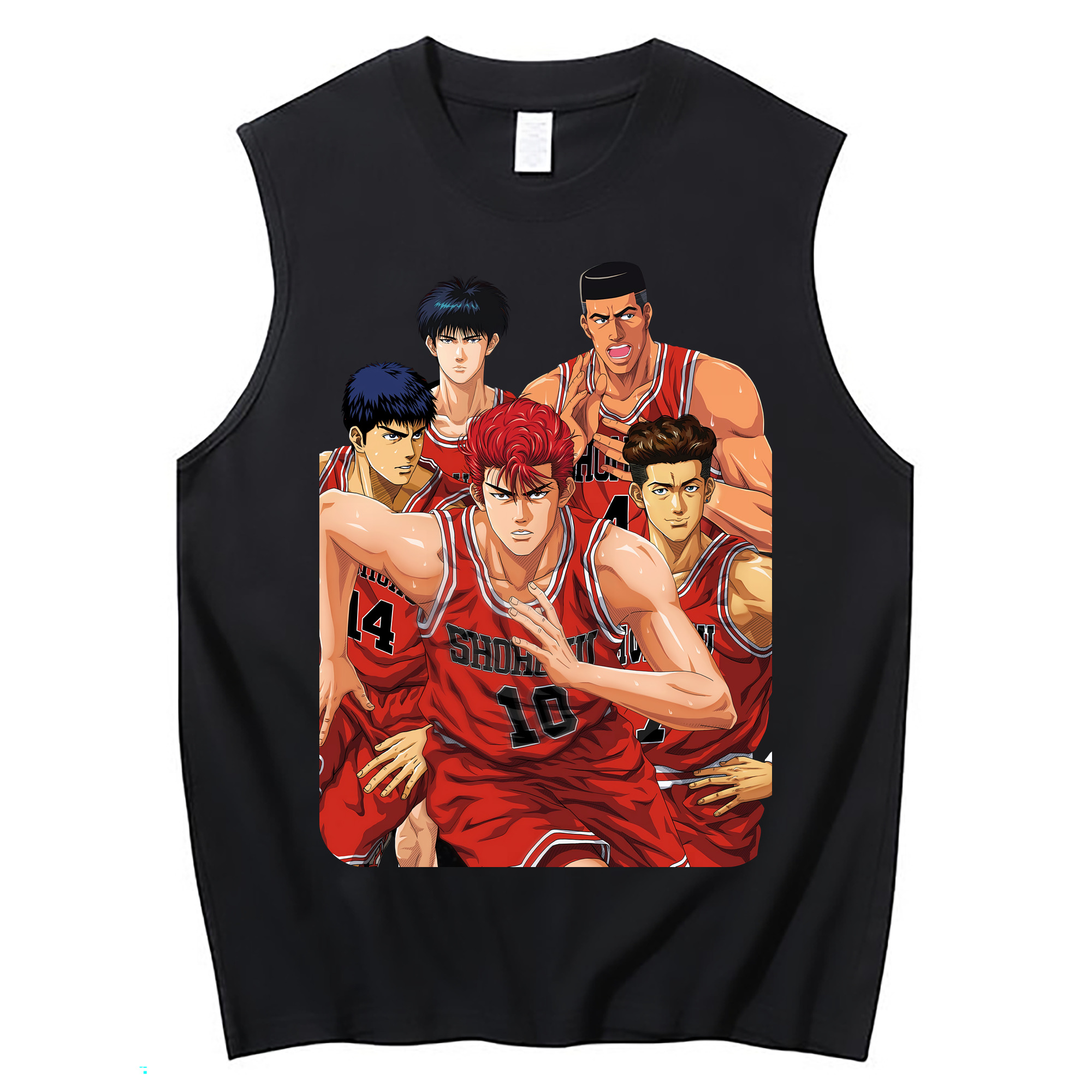 （画像用） SLAM DUNK／スラムダンク コットン100％タンクトップ（フロントプリント）