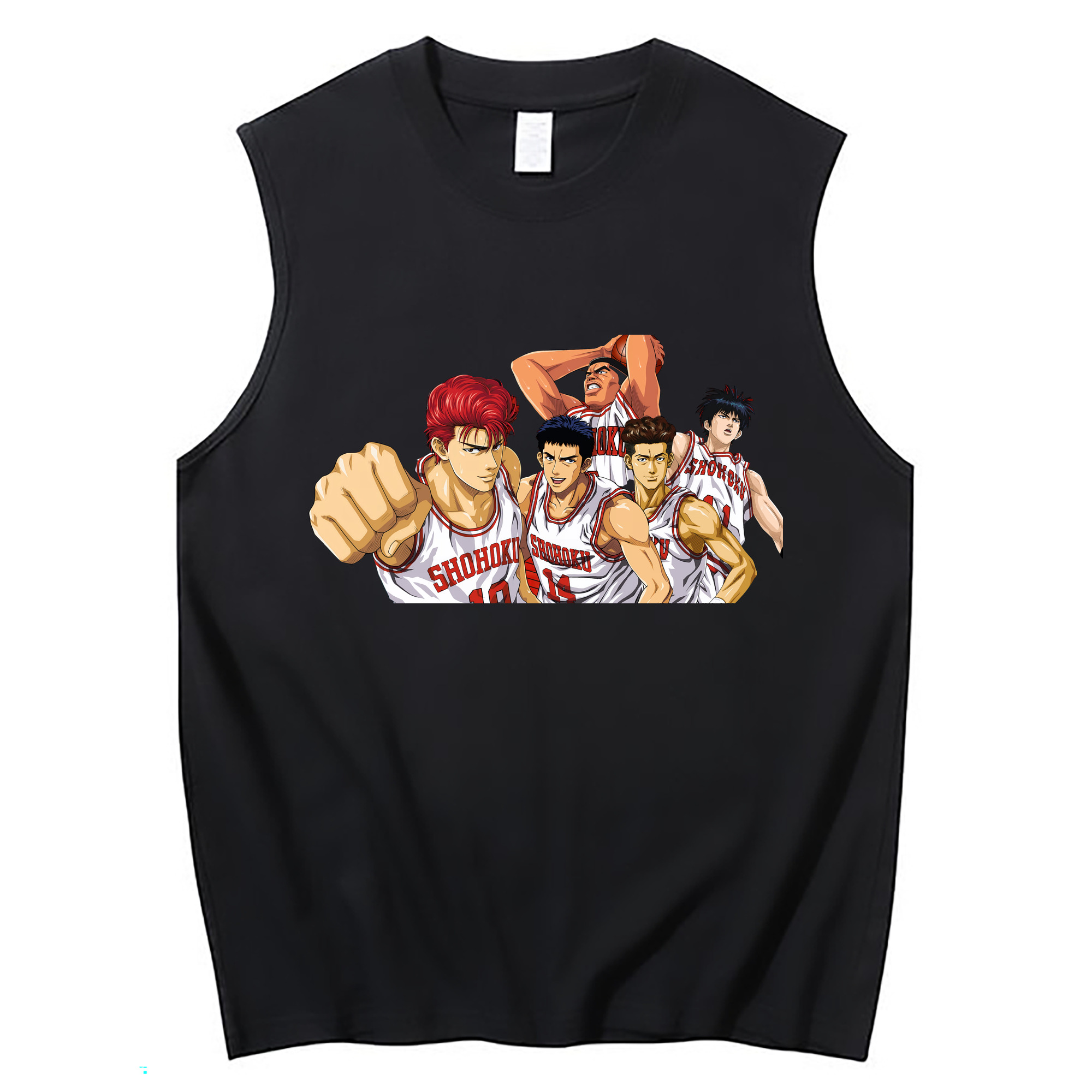 （画像用） SLAM DUNK／スラムダンク コットン100％タンクトップ（フロントプリント）