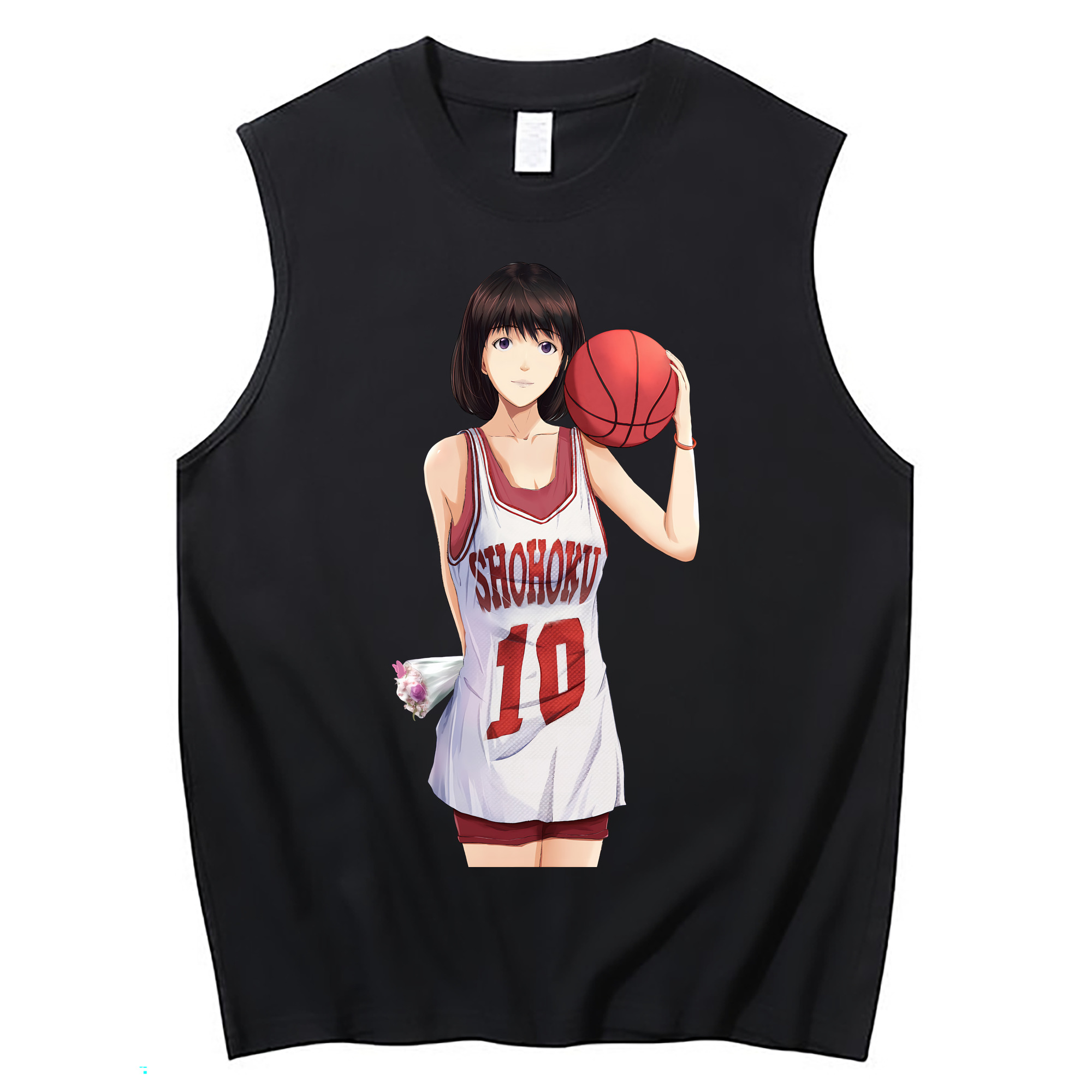 （画像用） SLAM DUNK／スラムダンク コットン100％タンクトップ（フロントプリント）