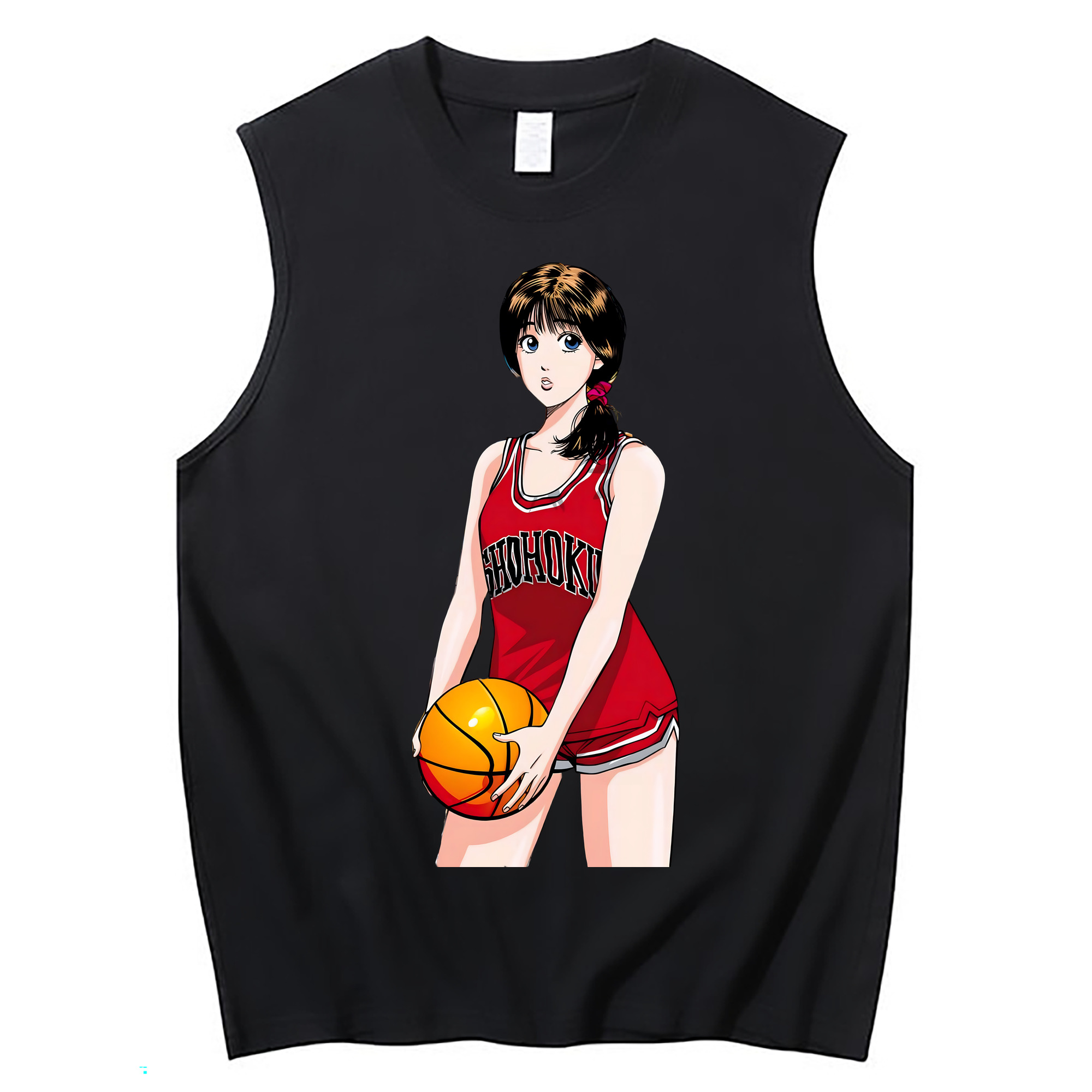 （画像用） SLAM DUNK／スラムダンク コットン100％タンクトップ（フロントプリント）