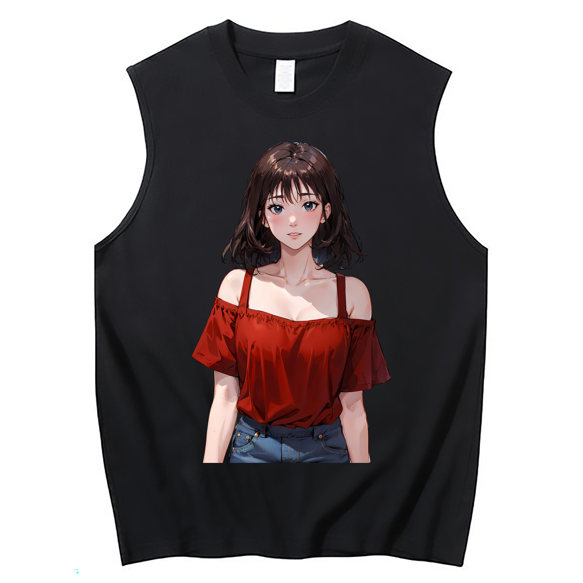 （画像用） SLAM DUNK／スラムダンク コットン100％タンクトップ（フロントプリント）