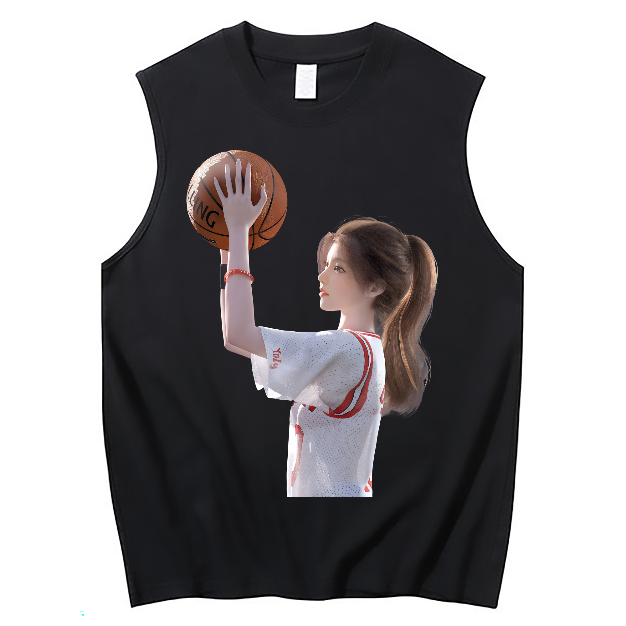 （画像用） SLAM DUNK／スラムダンク コットン100％タンクトップ（フロントプリント）