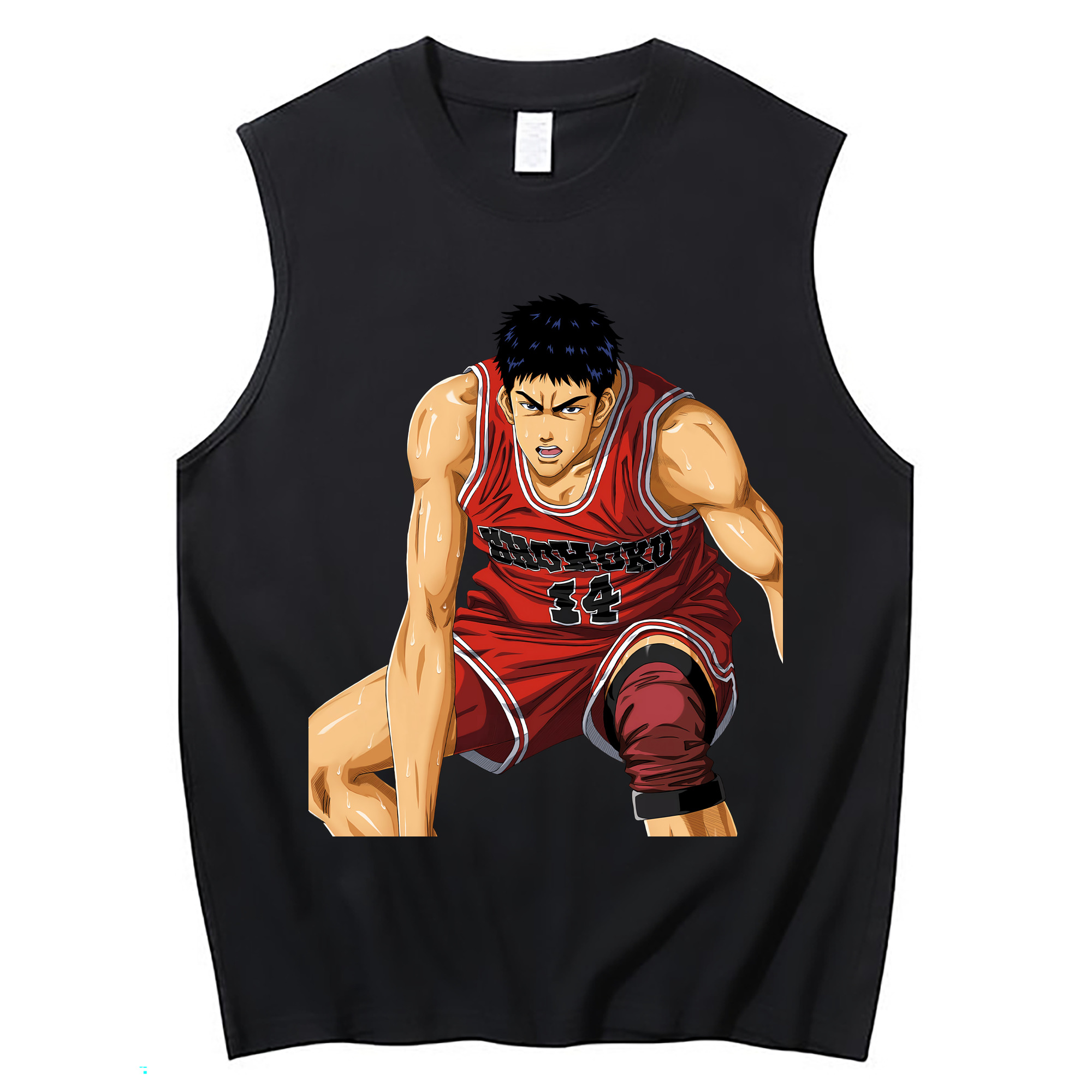 （画像用） SLAM DUNK／スラムダンク コットン100％タンクトップ（フロントプリント）
