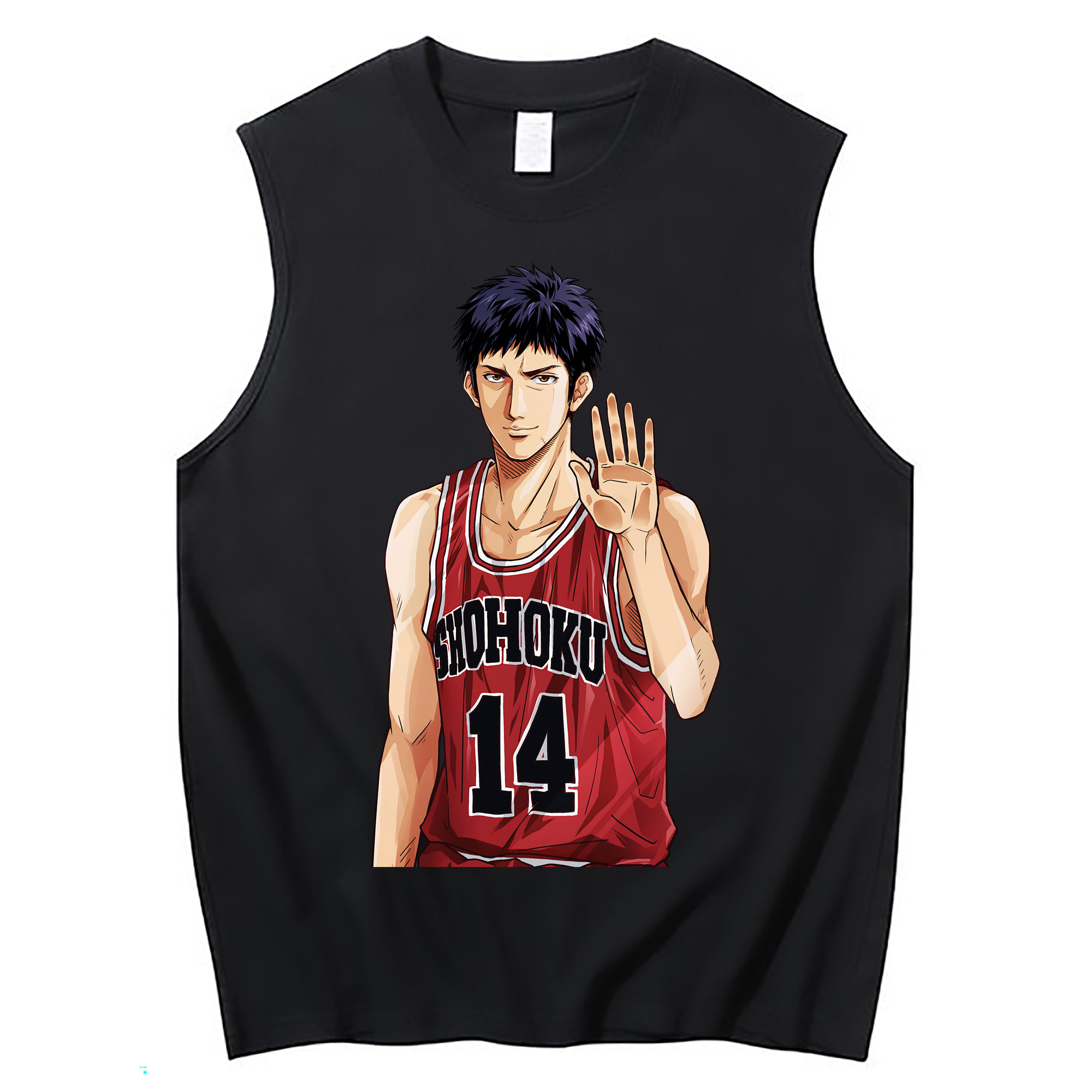 （画像用） SLAM DUNK／スラムダンク コットン100％タンクトップ（フロントプリント）