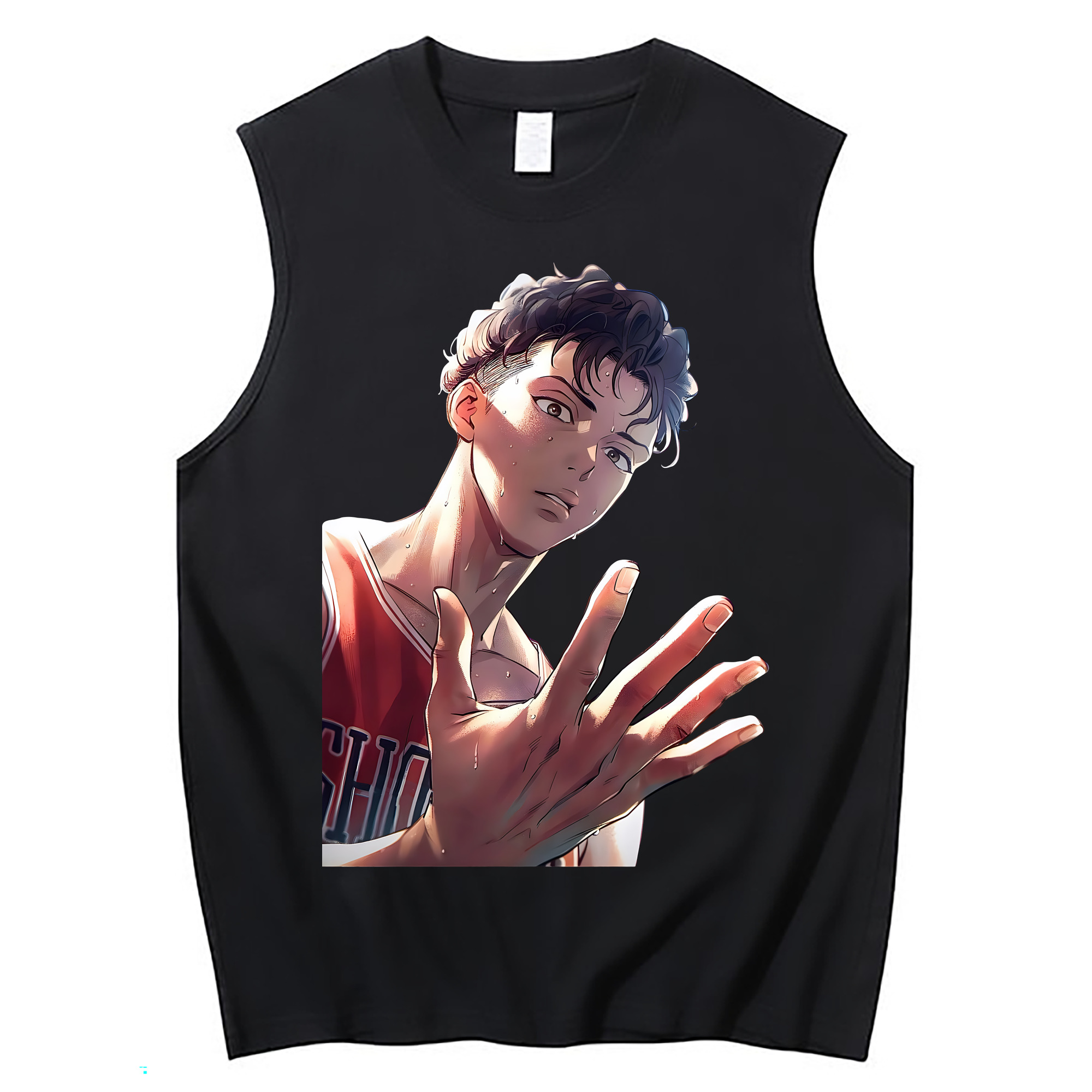 （画像用） SLAM DUNK／スラムダンク コットン100％タンクトップ（フロントプリント）