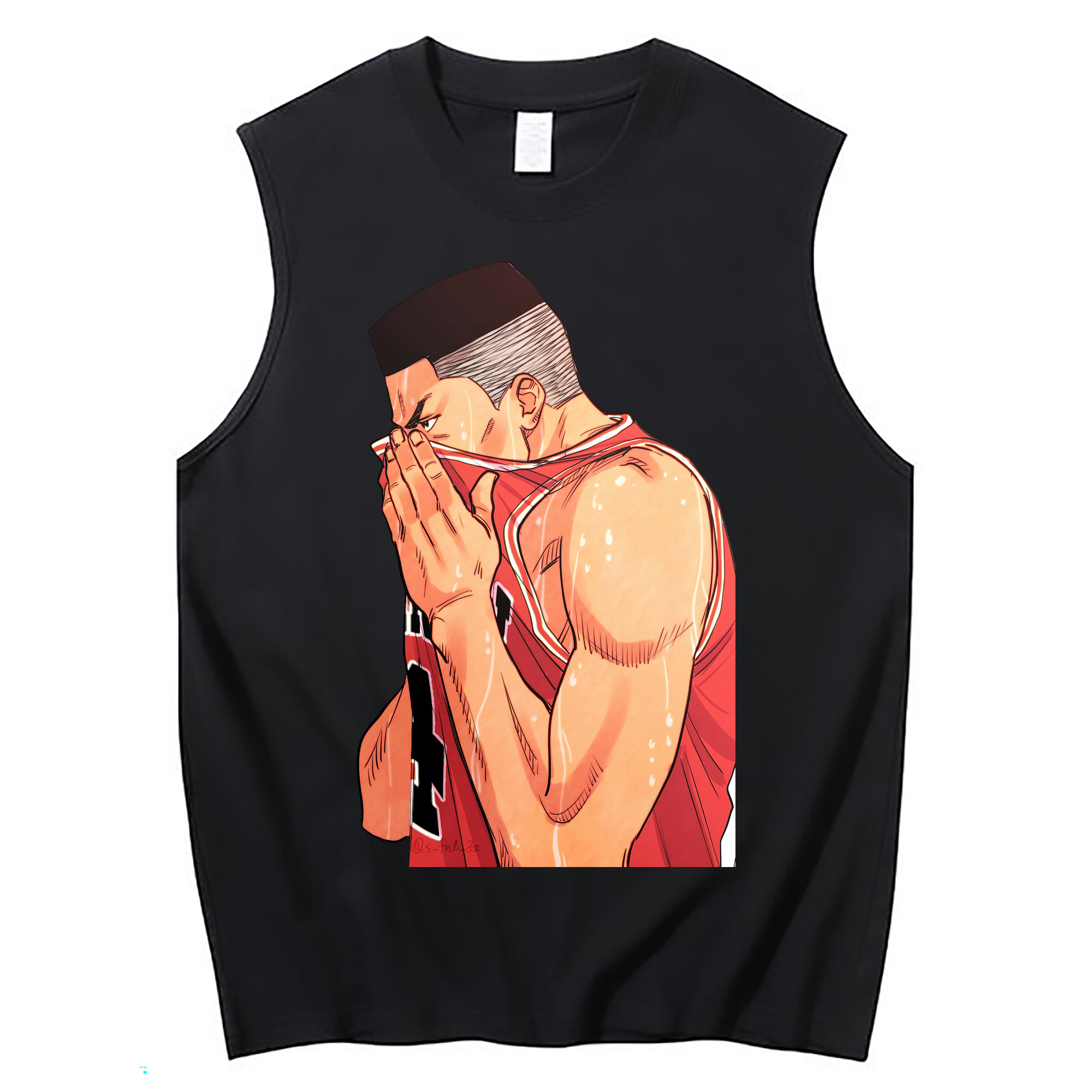 （画像用） SLAM DUNK／スラムダンク コットン100％タンクトップ（フロントプリント）