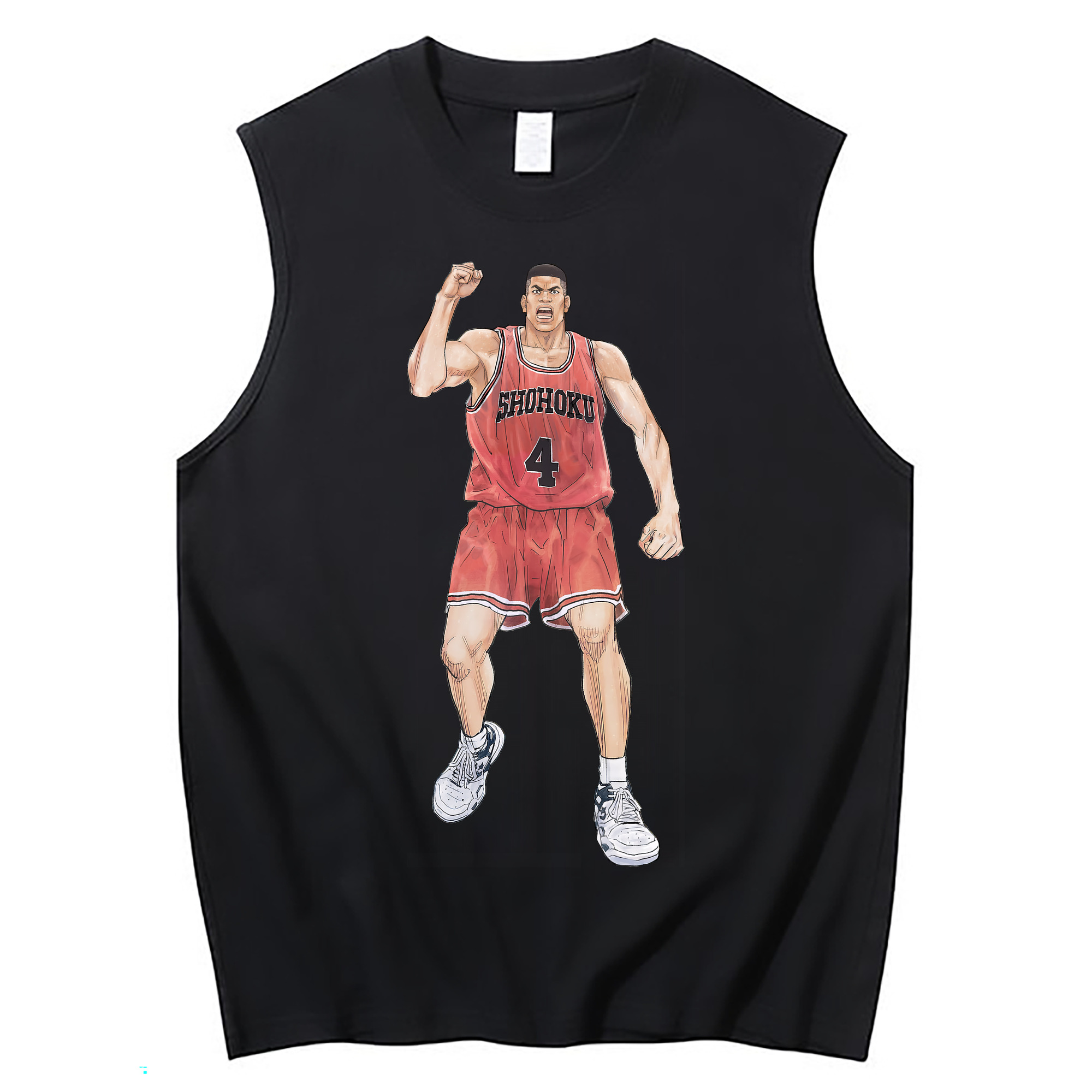 （画像用） SLAM DUNK／スラムダンク コットン100％タンクトップ（フロントプリント）