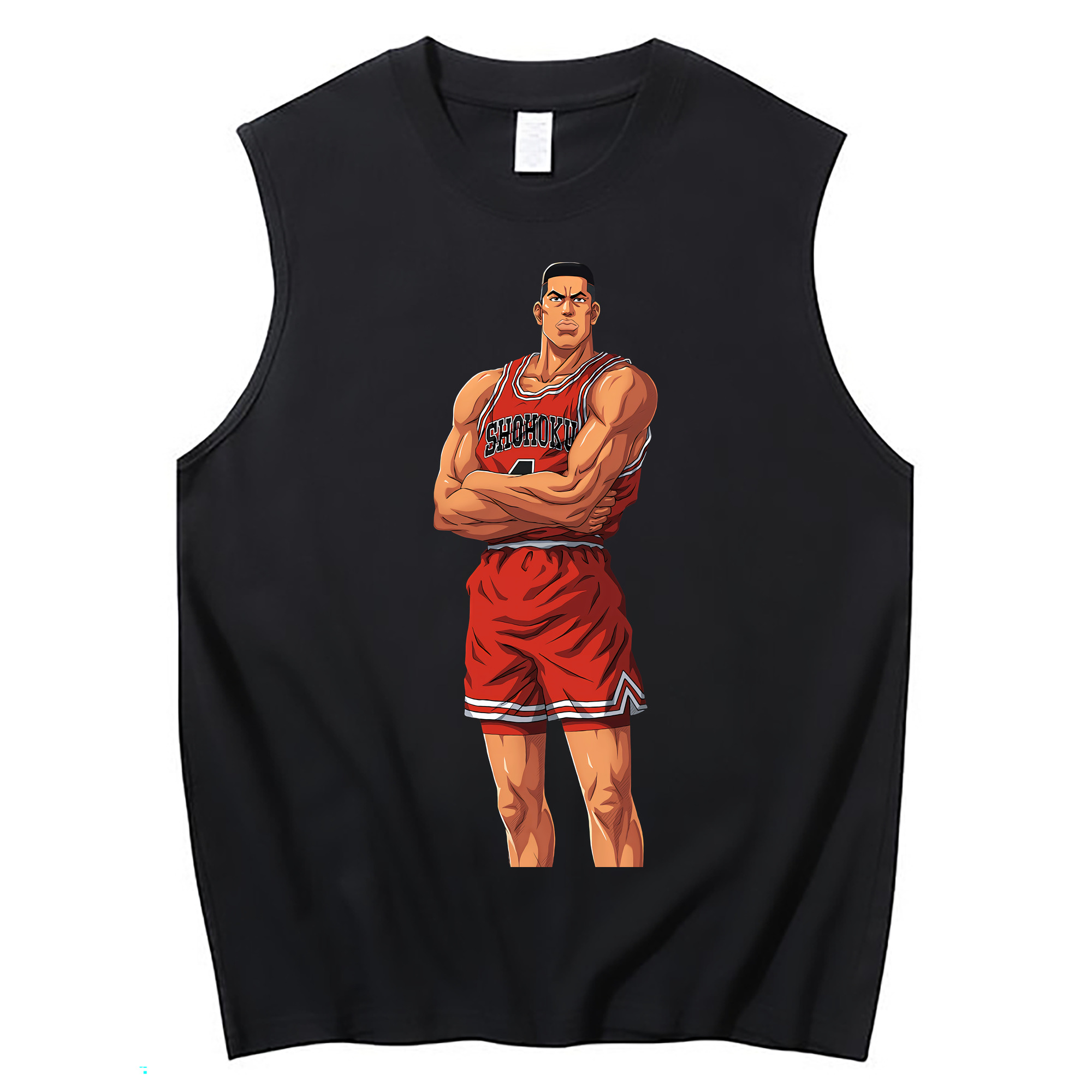 （画像用） SLAM DUNK／スラムダンク コットン100％タンクトップ（フロントプリント）