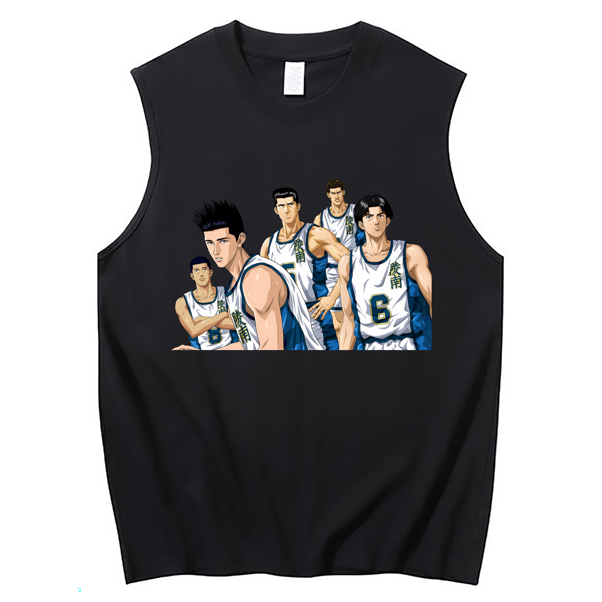 （画像用） SLAM DUNK／スラムダンク コットン100％タンクトップ（フロントプリント）