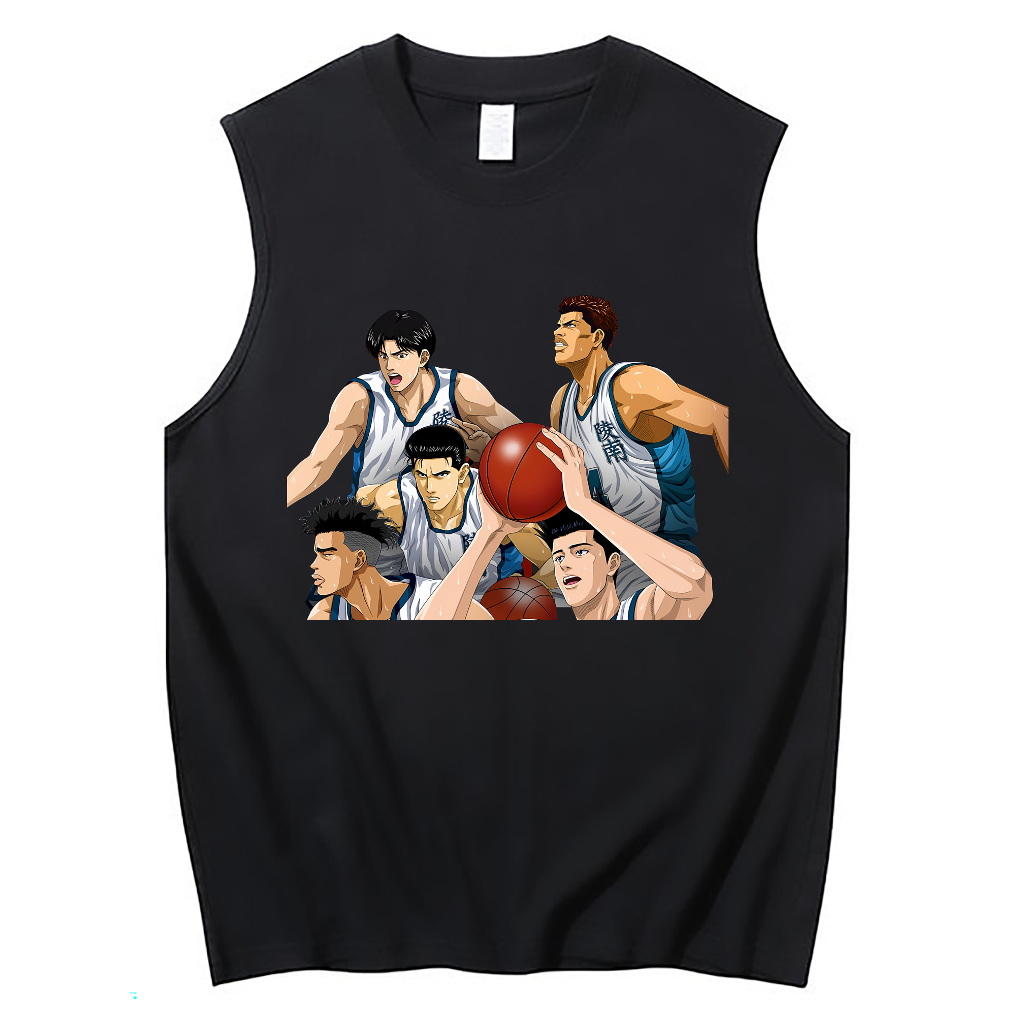 （画像用） SLAM DUNK／スラムダンク コットン100％タンクトップ（フロントプリント）