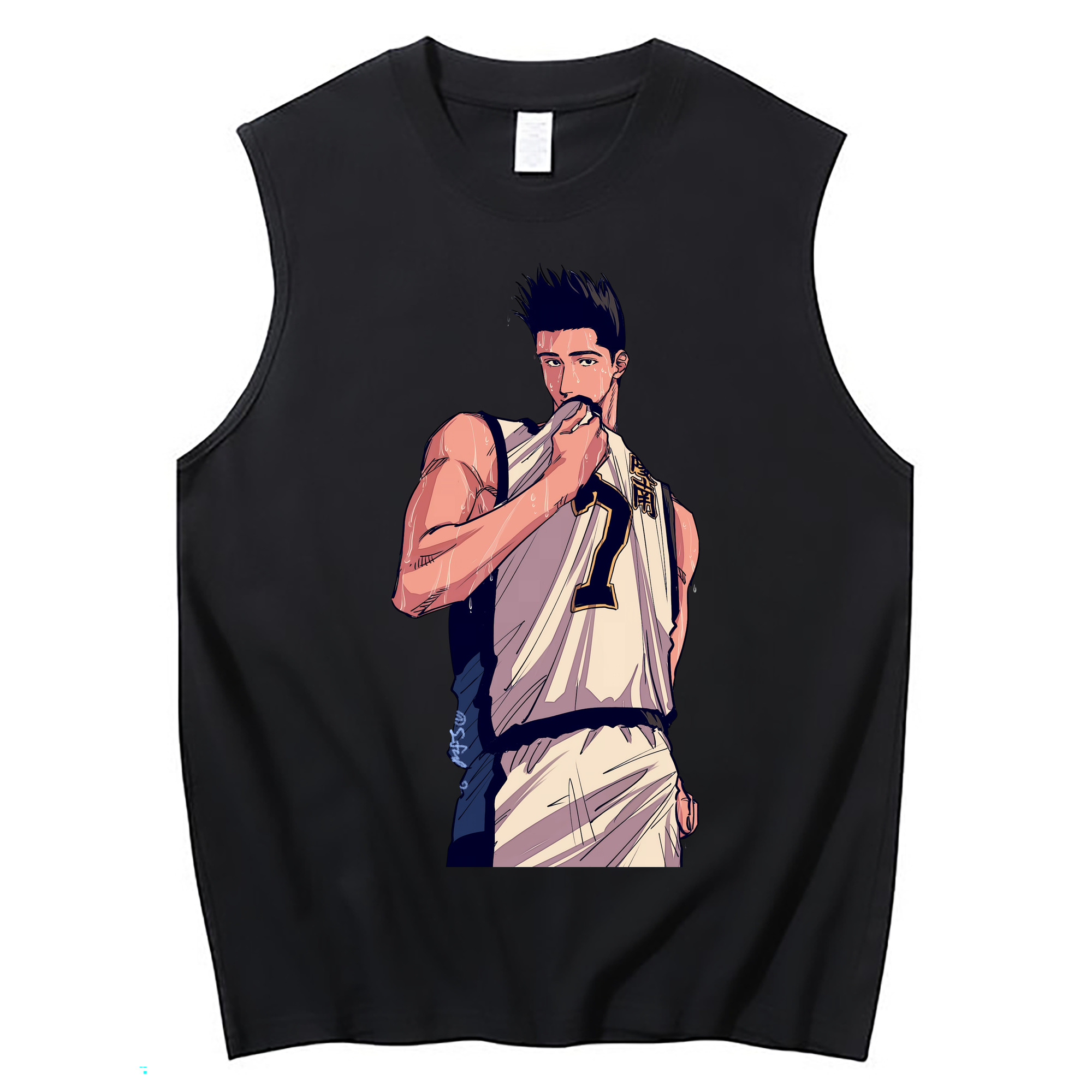 （画像用） SLAM DUNK／スラムダンク コットン100％タンクトップ（フロントプリント）