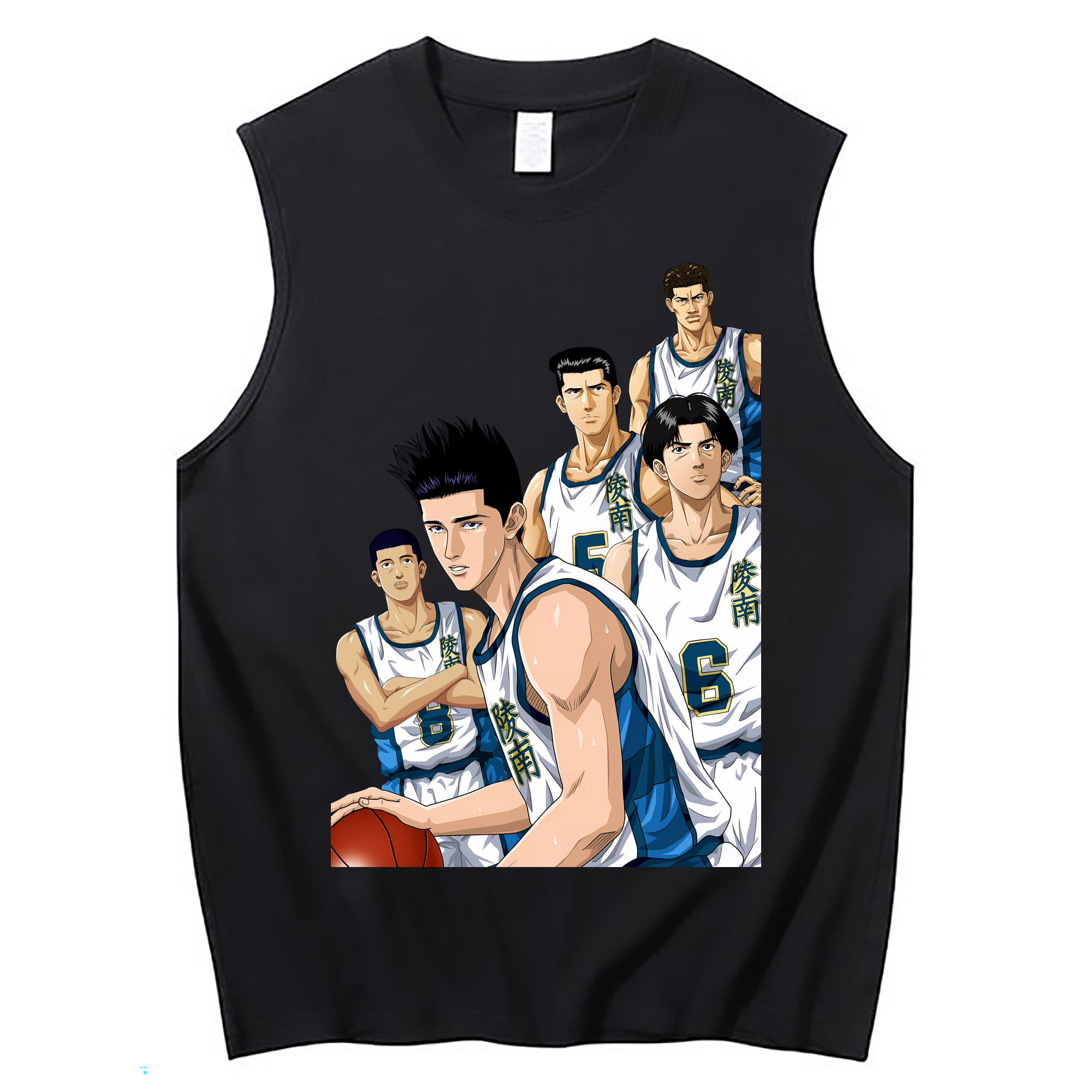 （画像用） SLAM DUNK／スラムダンク コットン100％タンクトップ（フロントプリント）