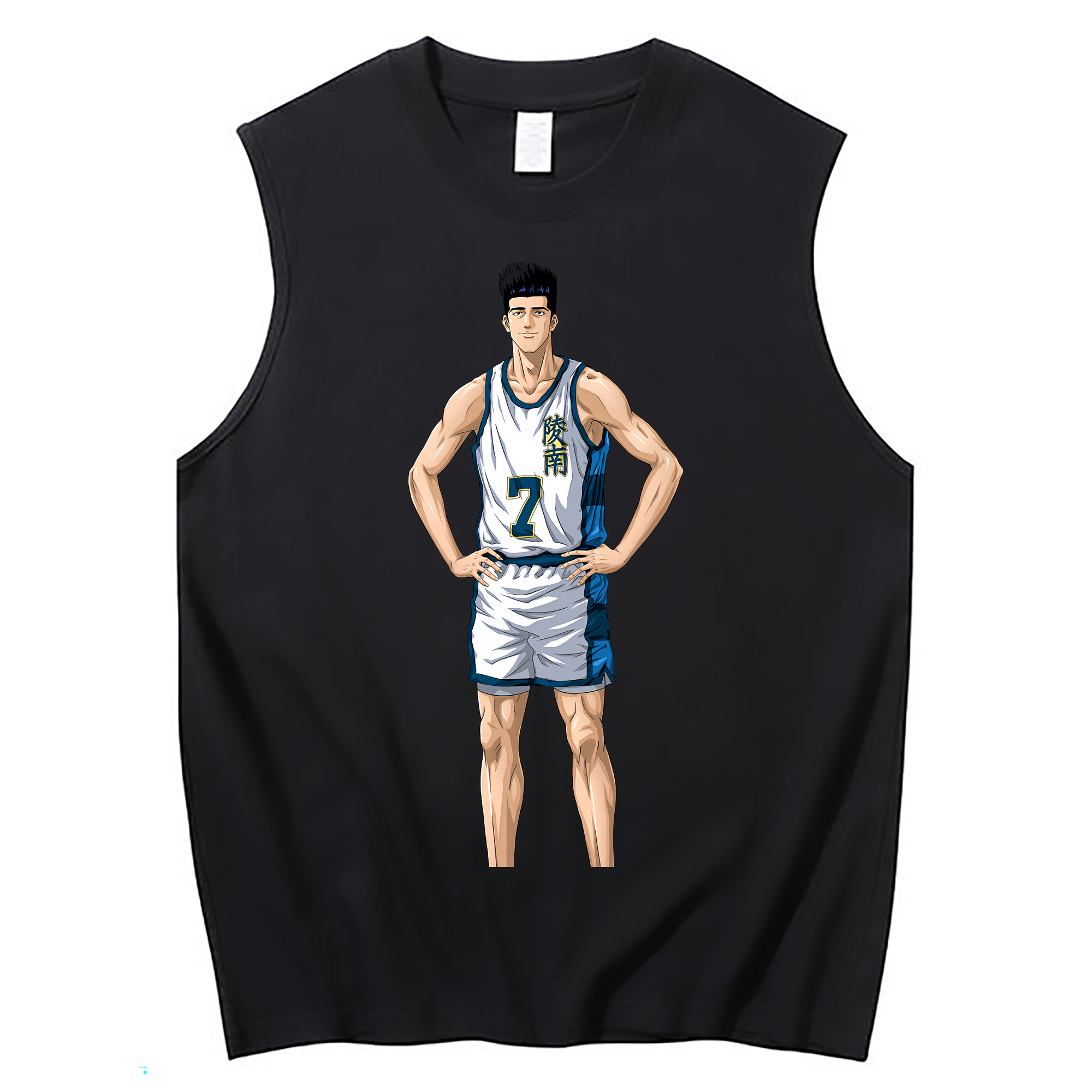 （画像用） SLAM DUNK／スラムダンク コットン100％タンクトップ（フロントプリント）