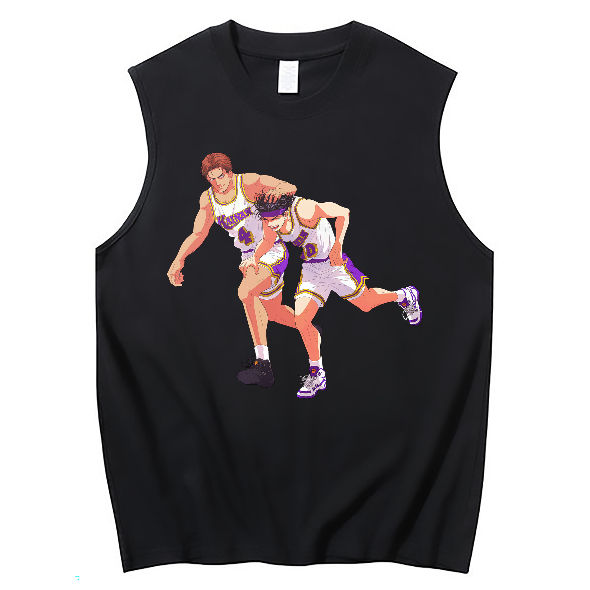 （画像用） SLAM DUNK／スラムダンク コットン100％タンクトップ（フロントプリント）