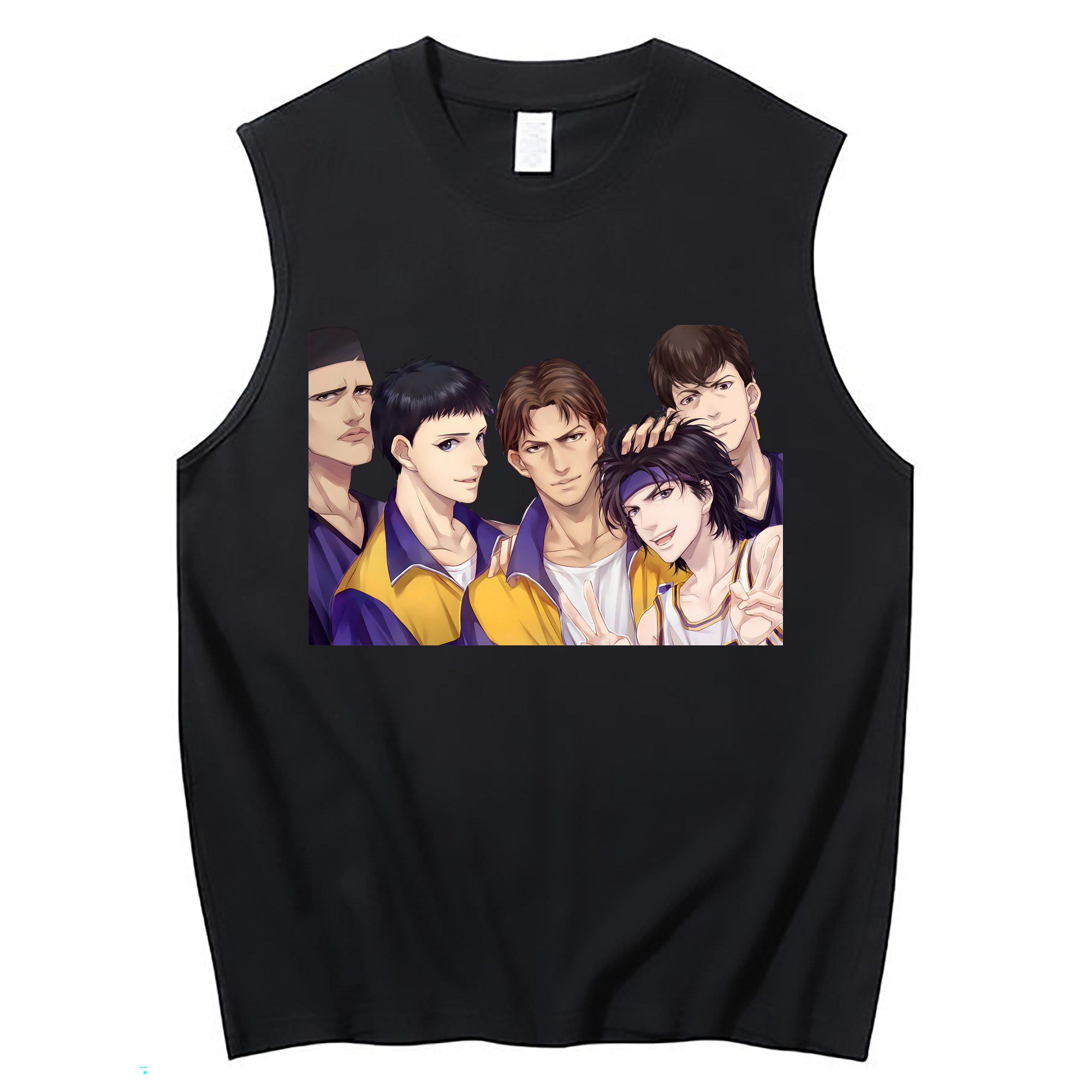 （画像用） SLAM DUNK／スラムダンク コットン100％タンクトップ（フロントプリント）