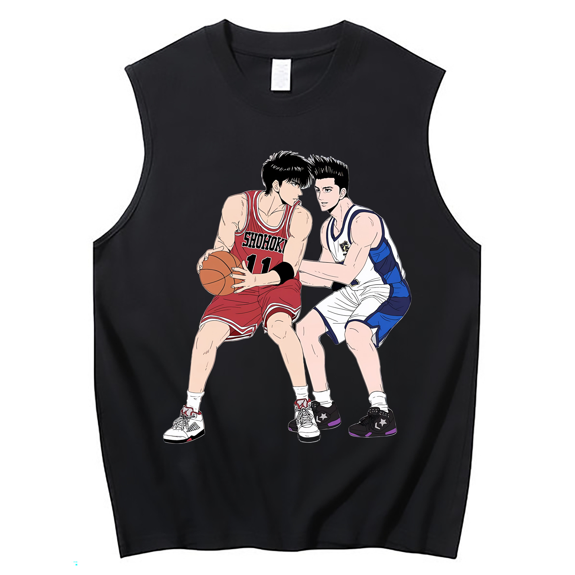 （画像用） SLAM DUNK／スラムダンク コットン100％タンクトップ（フロントプリント）