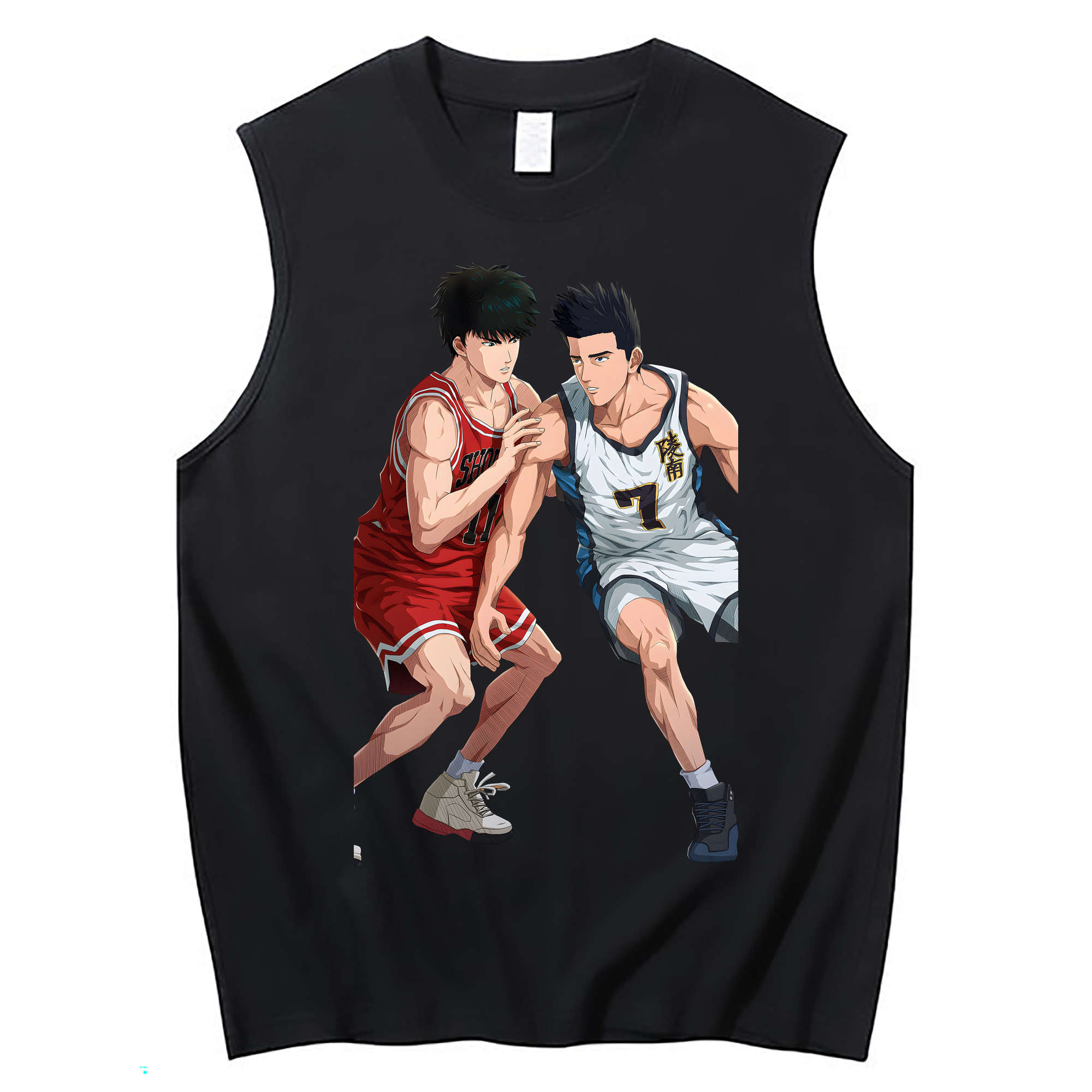 （画像用） SLAM DUNK／スラムダンク コットン100％タンクトップ（フロントプリント）