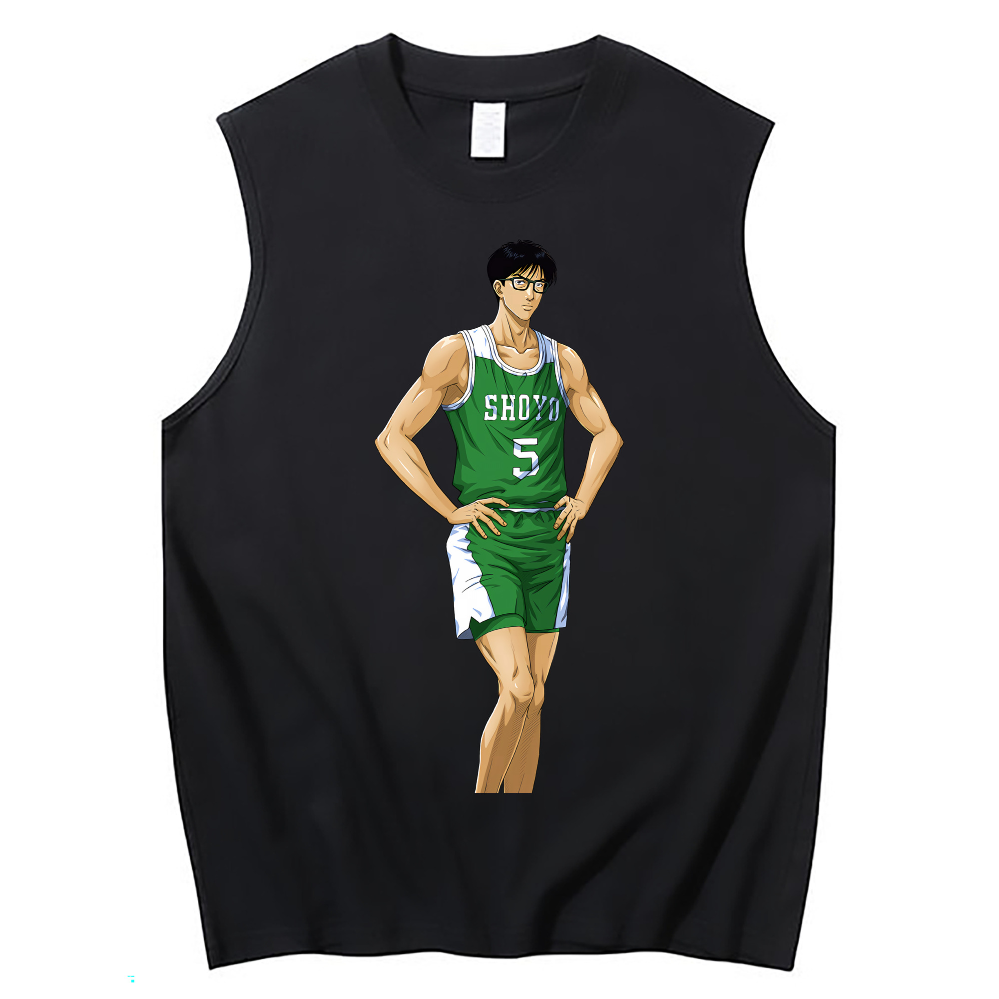 （画像用） SLAM DUNK／スラムダンク コットン100％タンクトップ（フロントプリント）